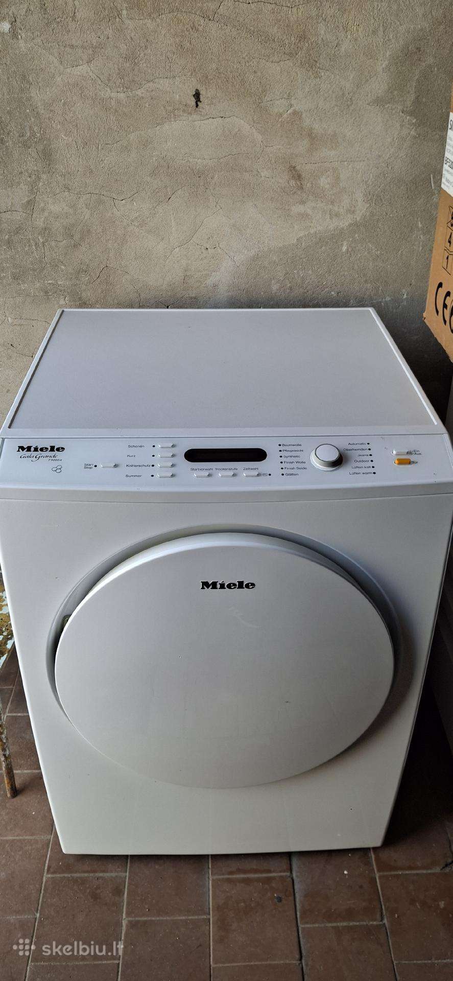 Džiovinimo mašina "Miele Gala Grande" T9000 A