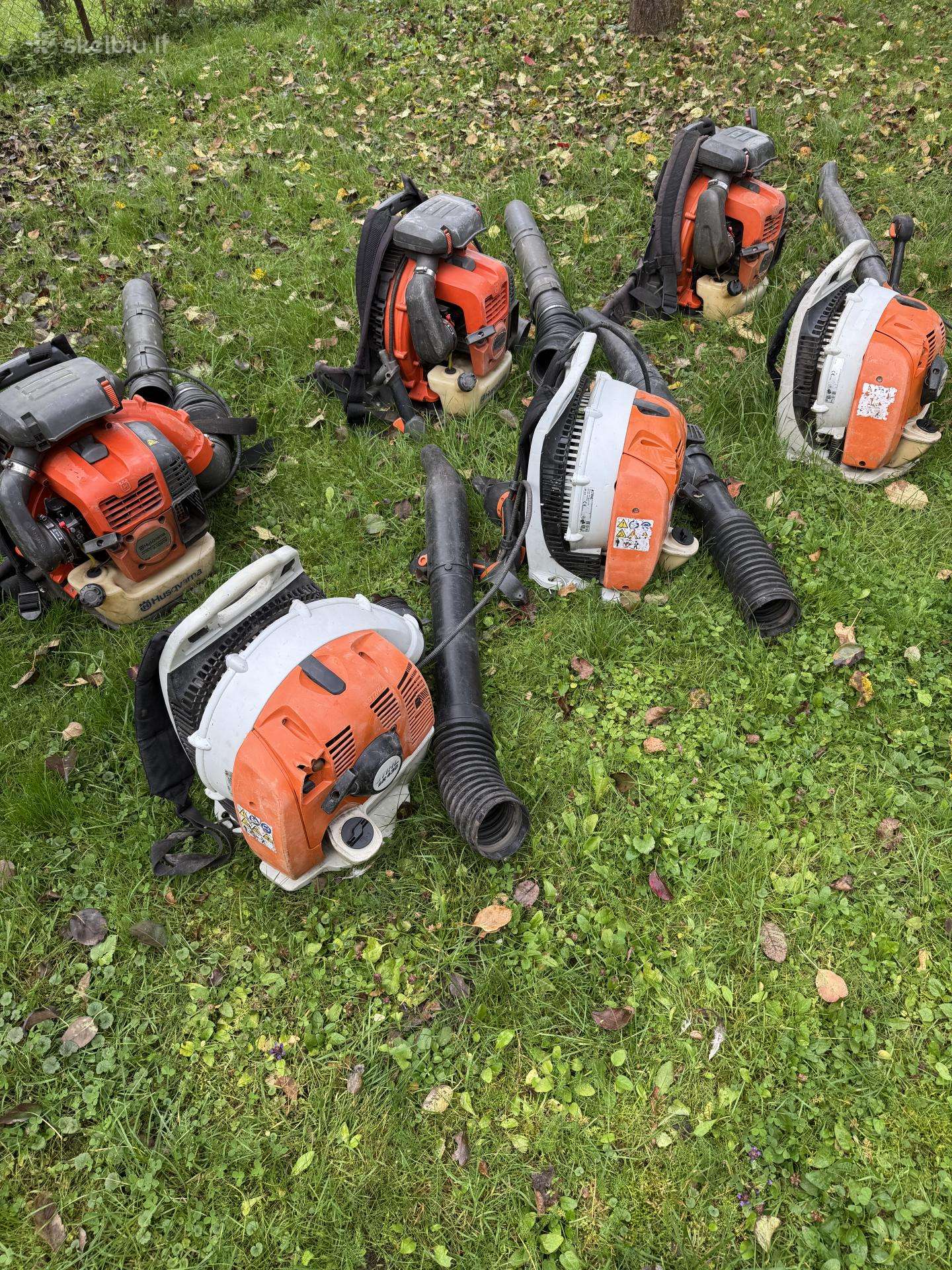 Stihl husqvarna lapų pūstuvai br430 570bts