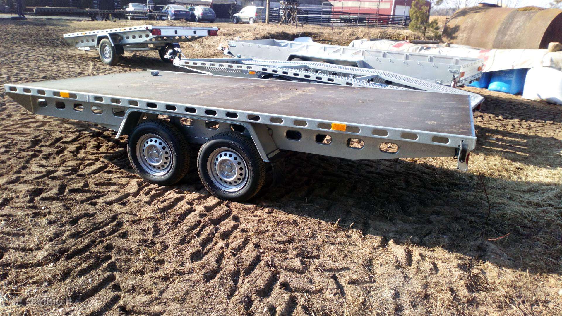Rydwan, passenger car trailers