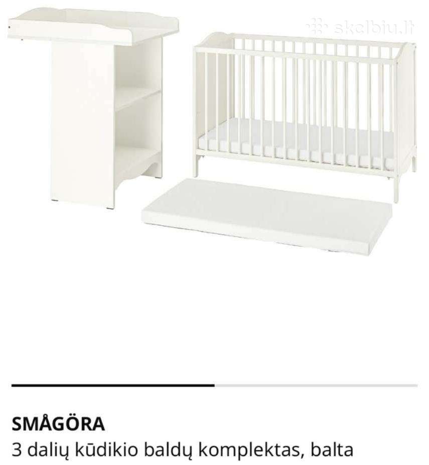 Vaikiška lovelė iš Ikea