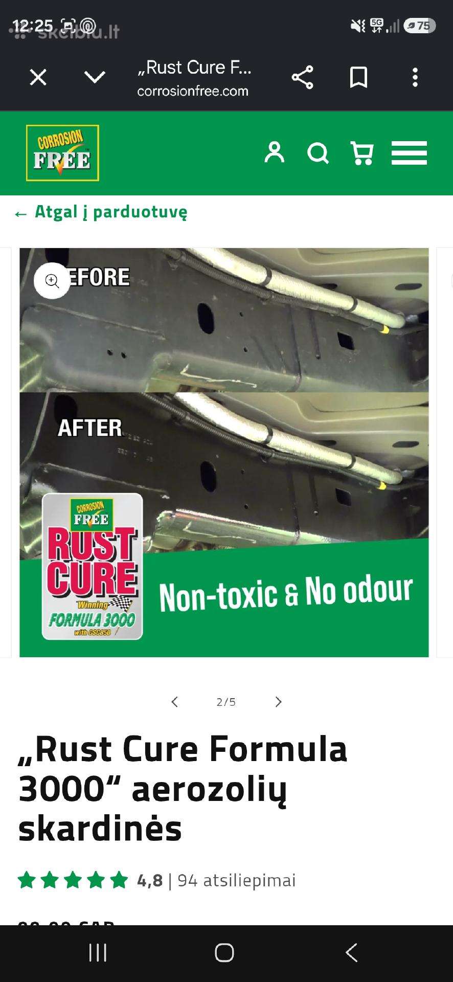 Antikorozinis Kaune: profesionalus Corrosion Free
