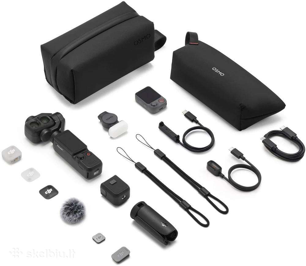 Naujas Dji Osmo Pocket 4p Vlog Combo