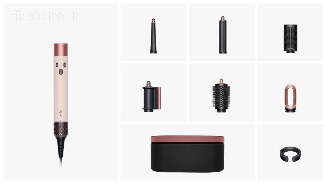 Naujas Dyson Airwrap i.d. Straight+wavy, Ceramic