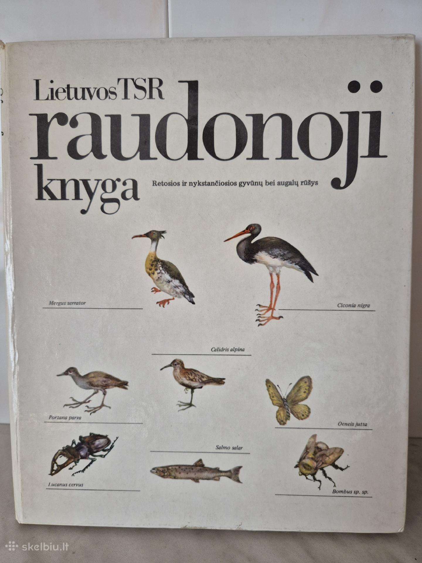 Lietuvos Tsr raudonoji knyga 1984 m