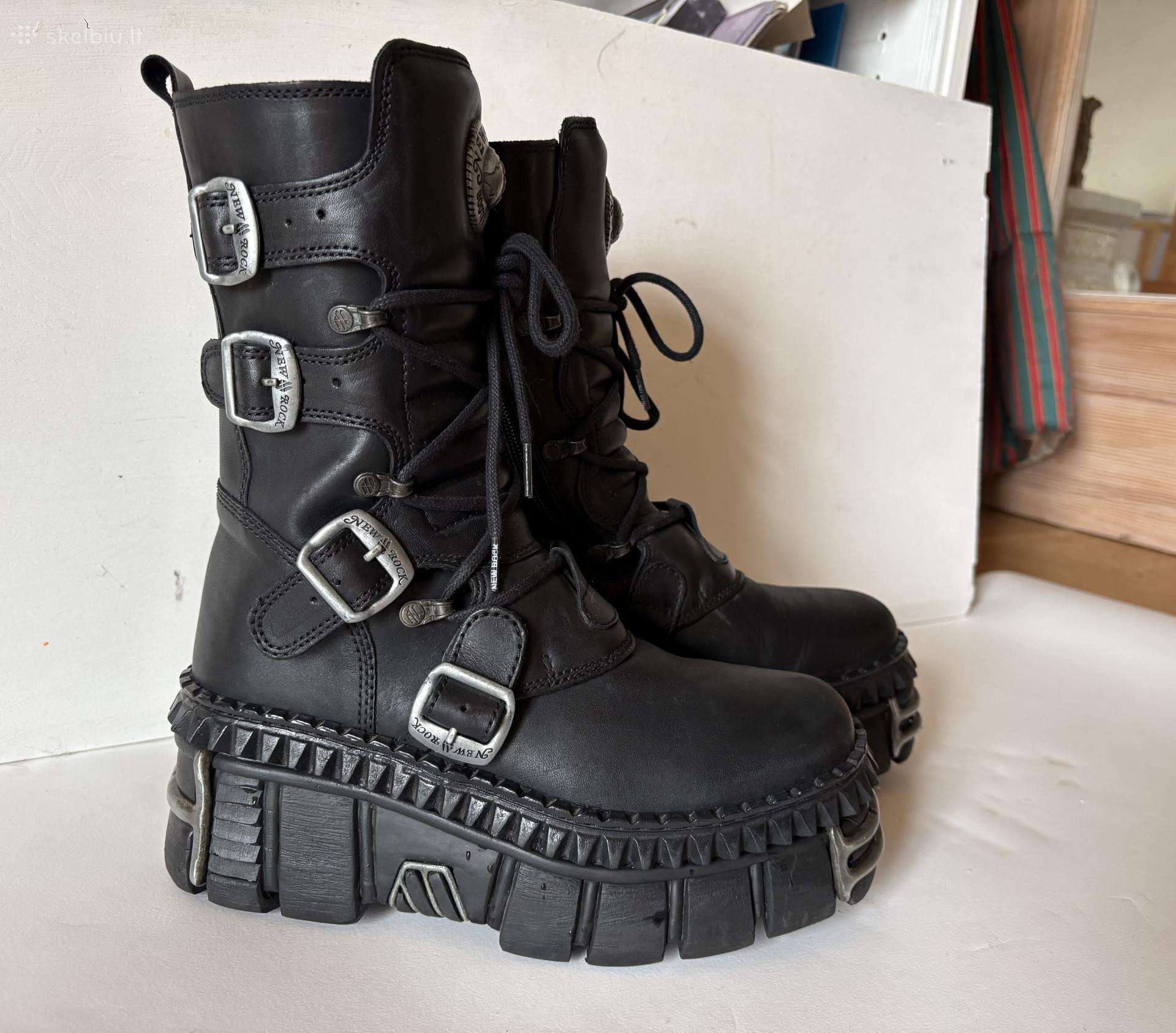 New Rock Ankle boots M-wall1473-s8 (size 39)