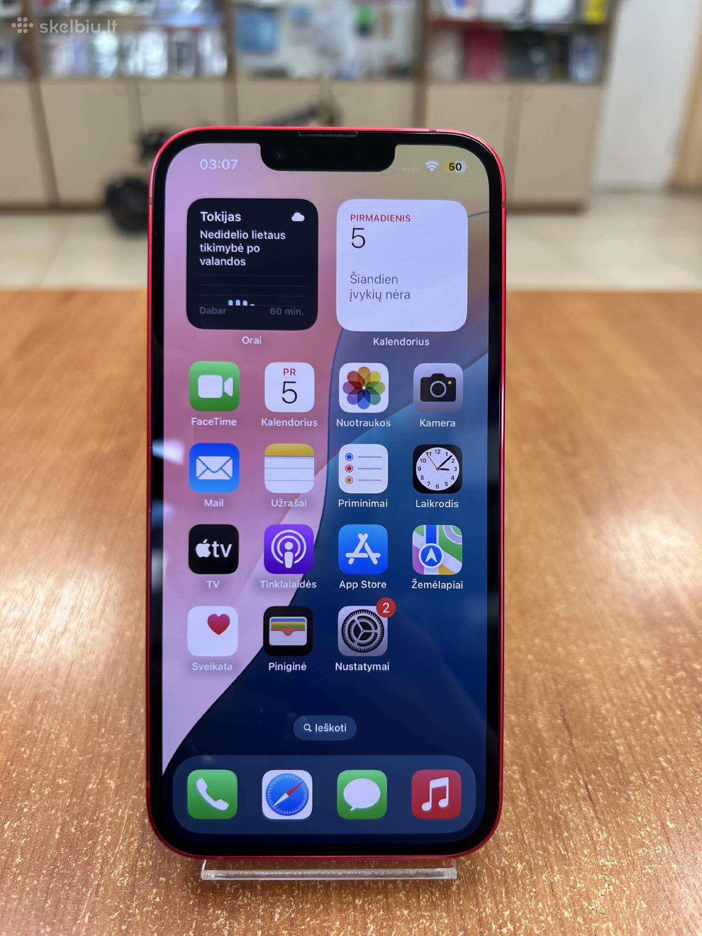 Apple iPhone 14 128 GB (Naudotas)