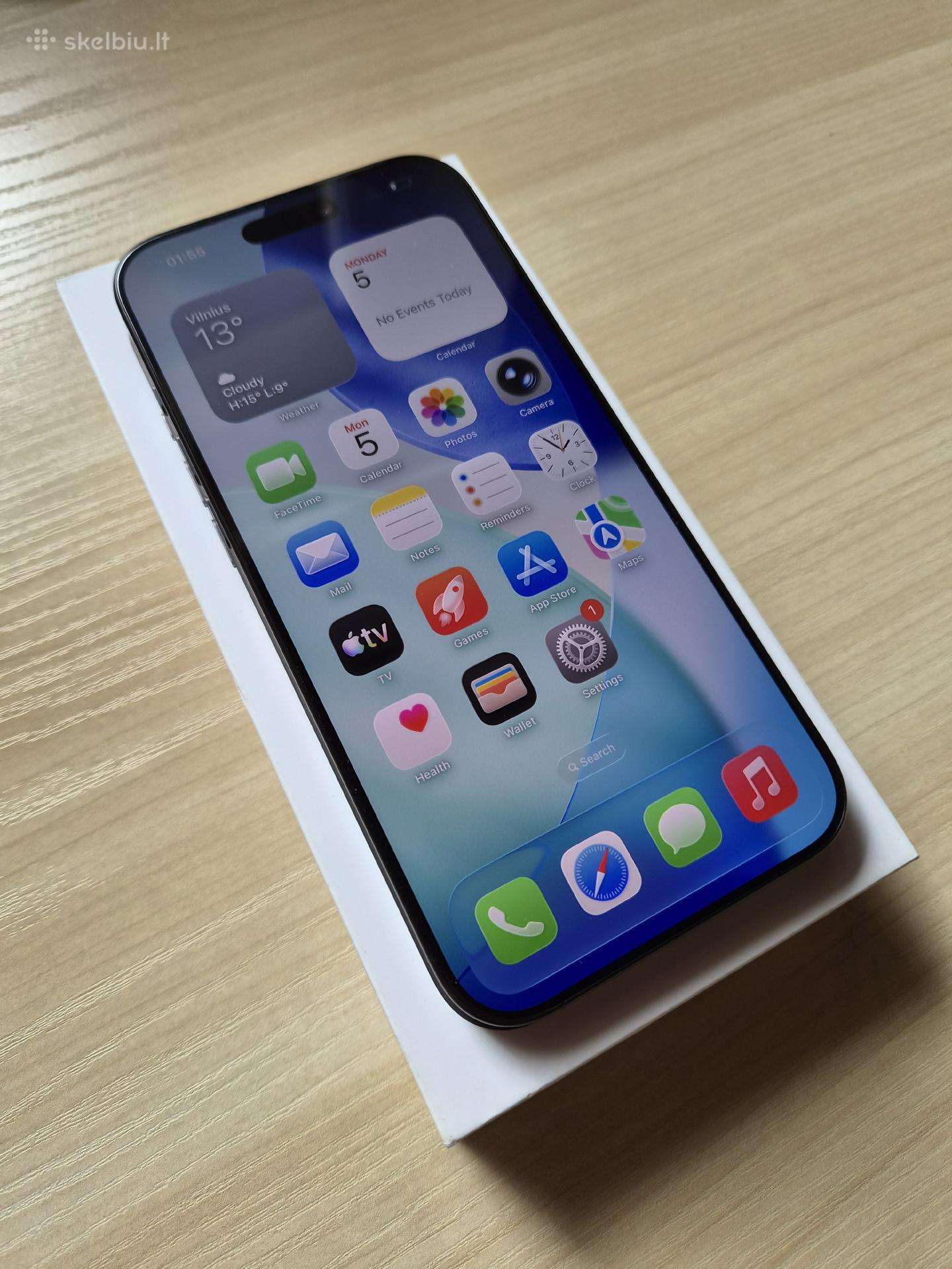 iPhone 16 Pro Max 512gb Black 100% su garantija