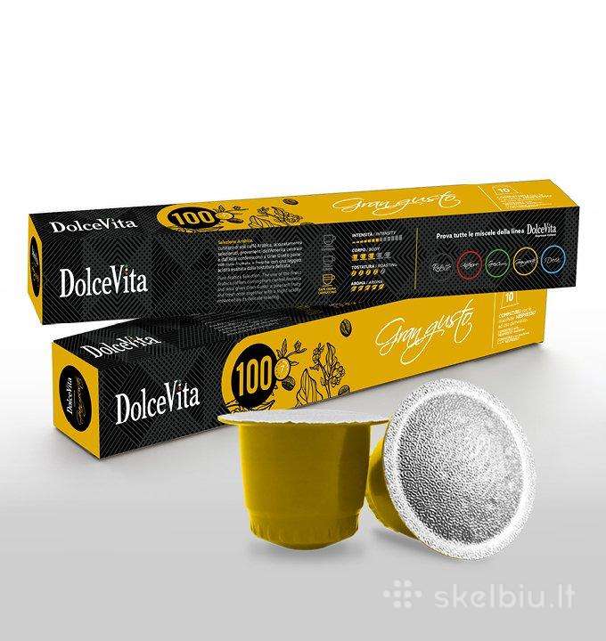 Kavos kapsulės pigiau Nespresso® ir A Modo Mio®