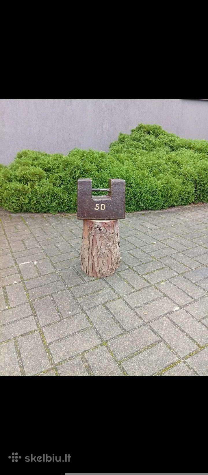 50 kg.senoviškas špyžinis gana retas svarmuo