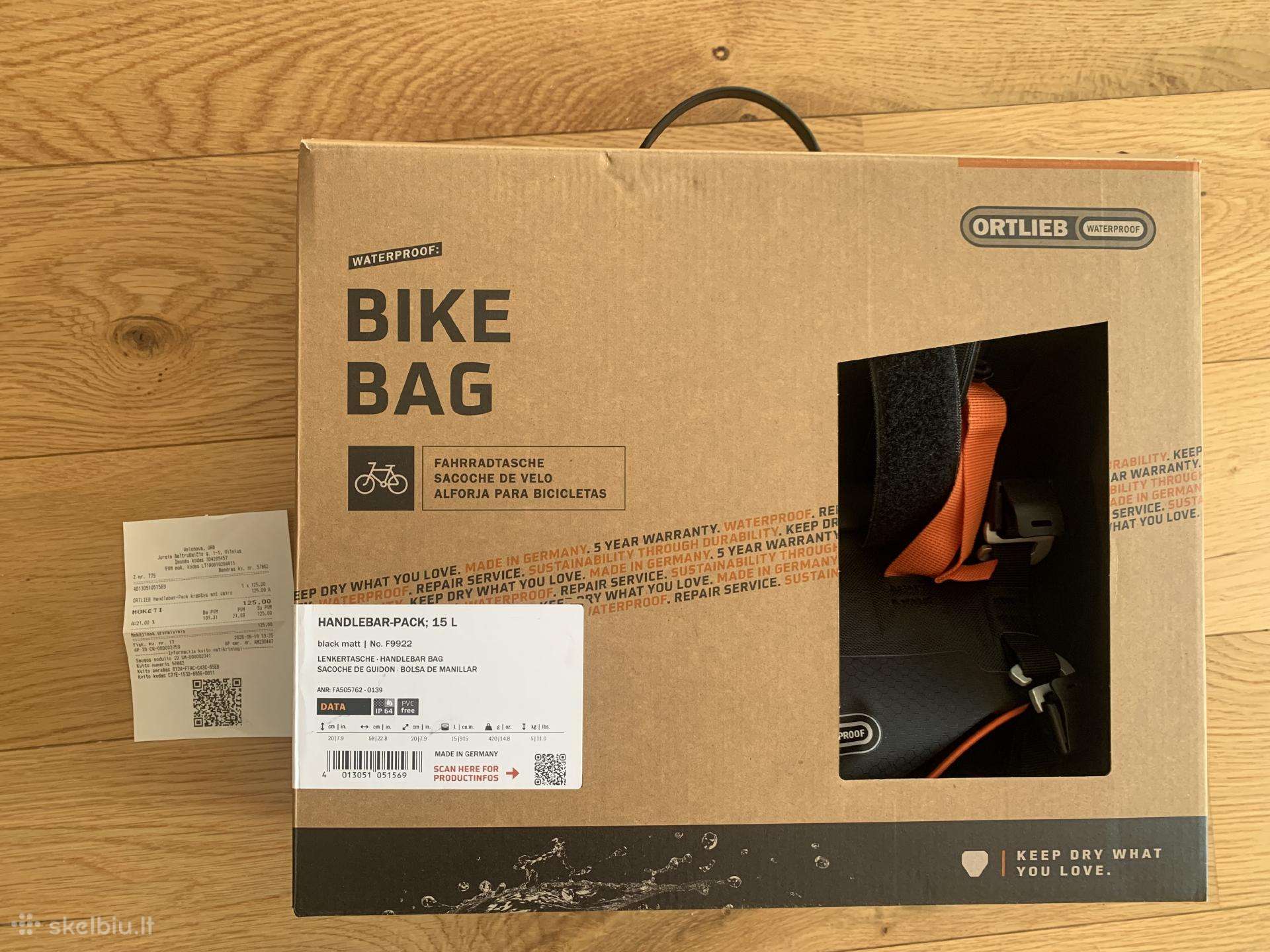 Ortlieb 15l handle bar