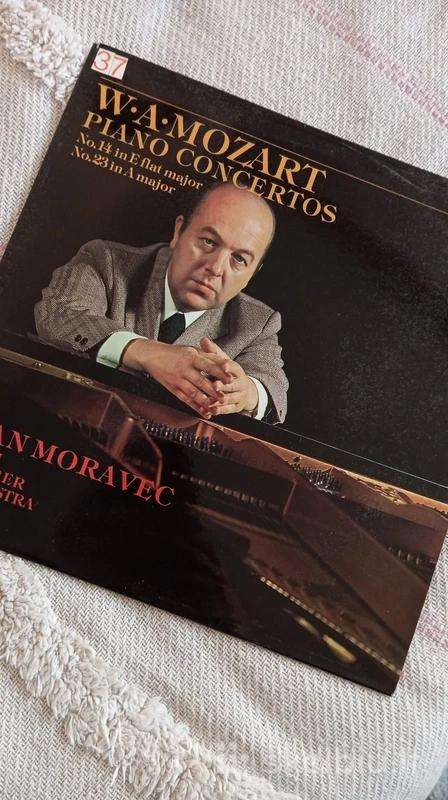 W. A. Mozart vinilinė plokštelė (Artia 1975 m.