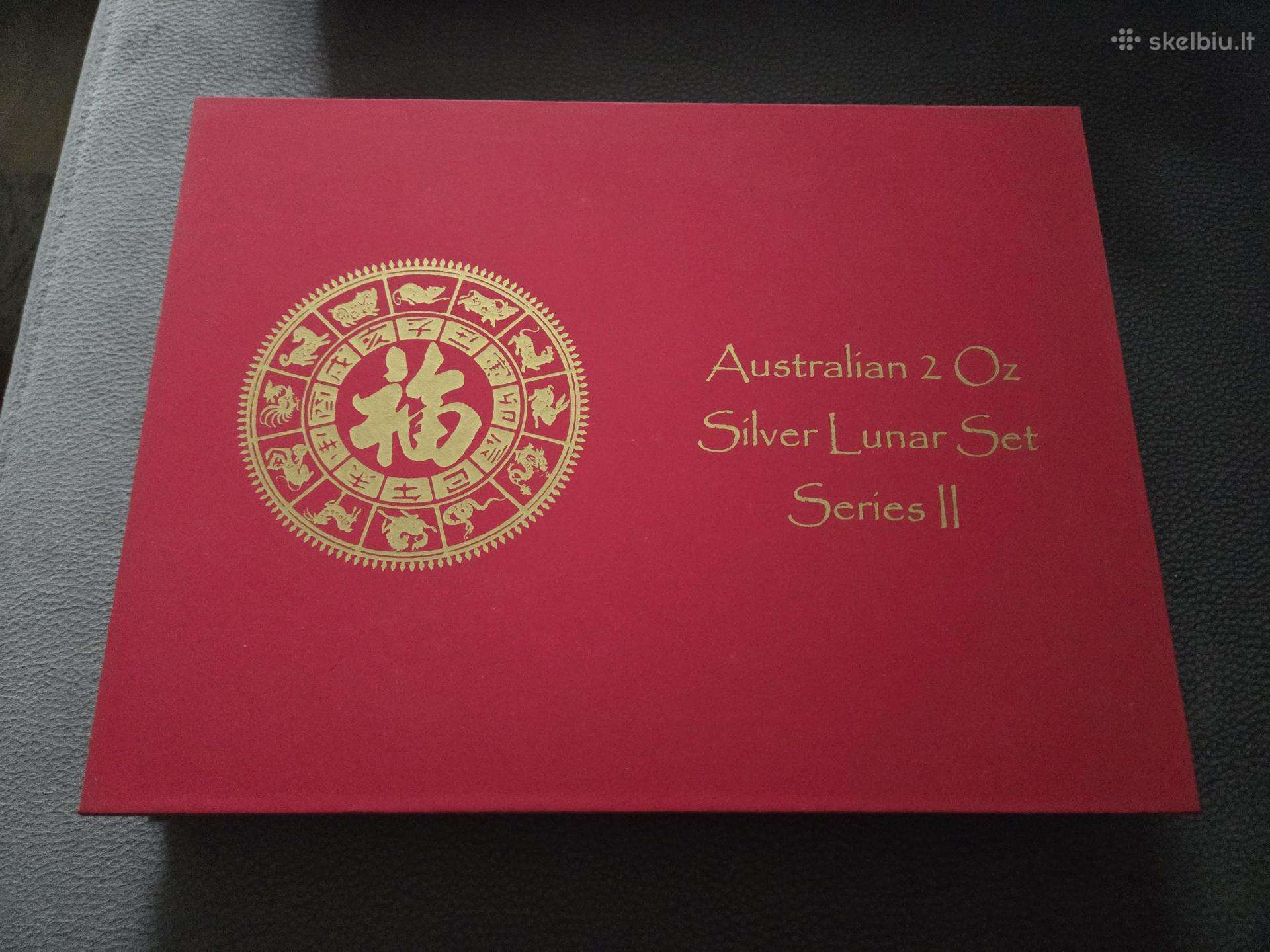 Australian Lunar II 2oz set