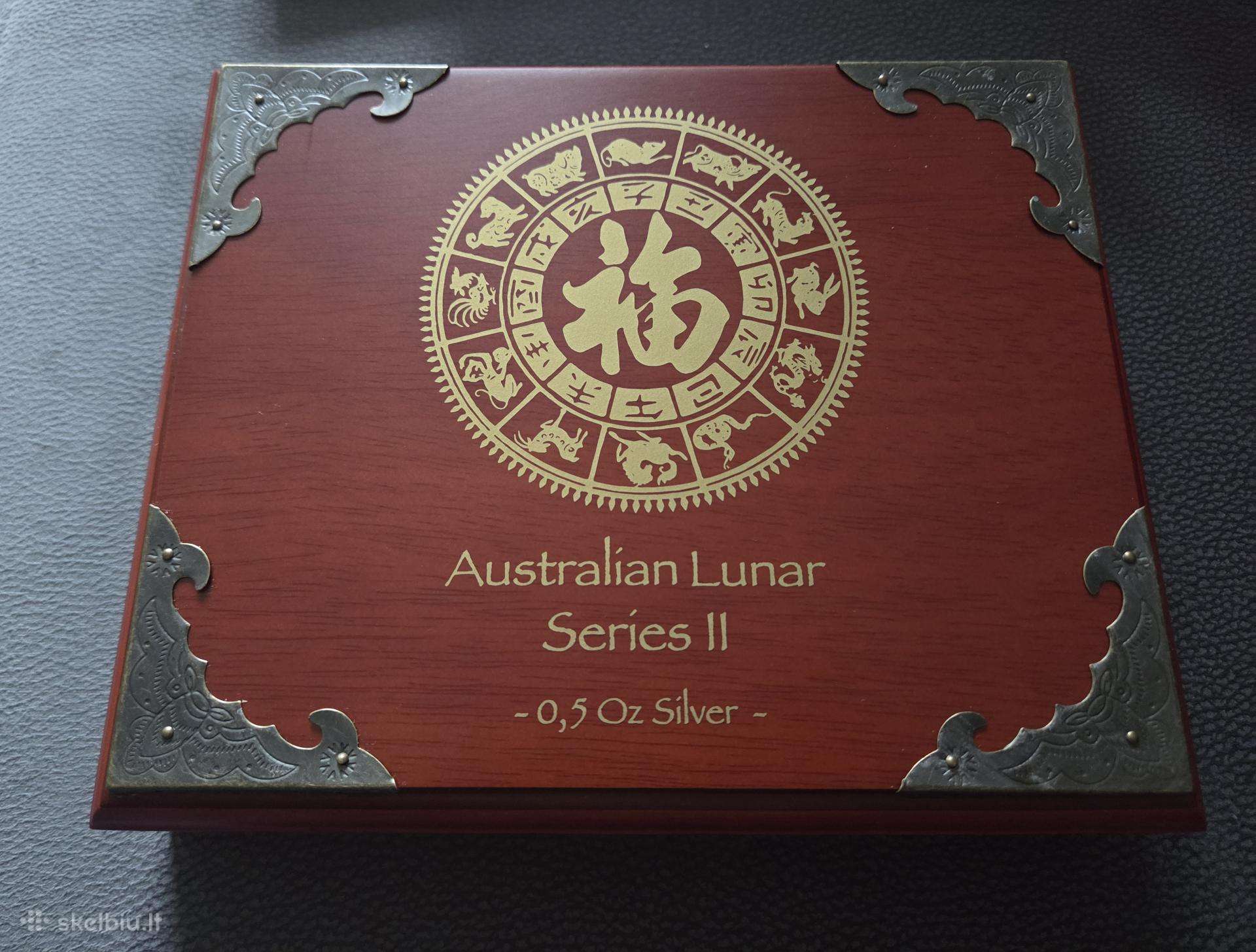 Australian Lunar II 0,5oz set