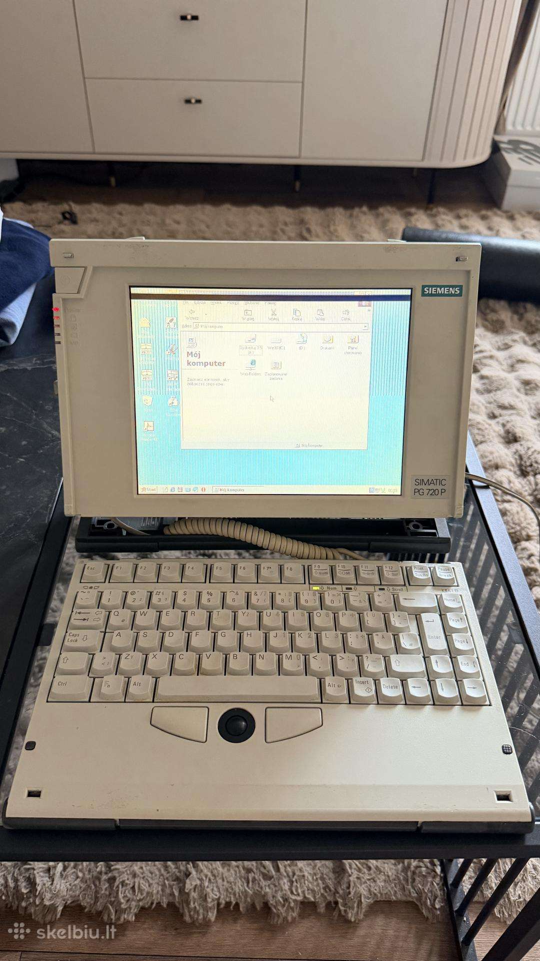 Siemens Simatic Pg 720 P programuotojas