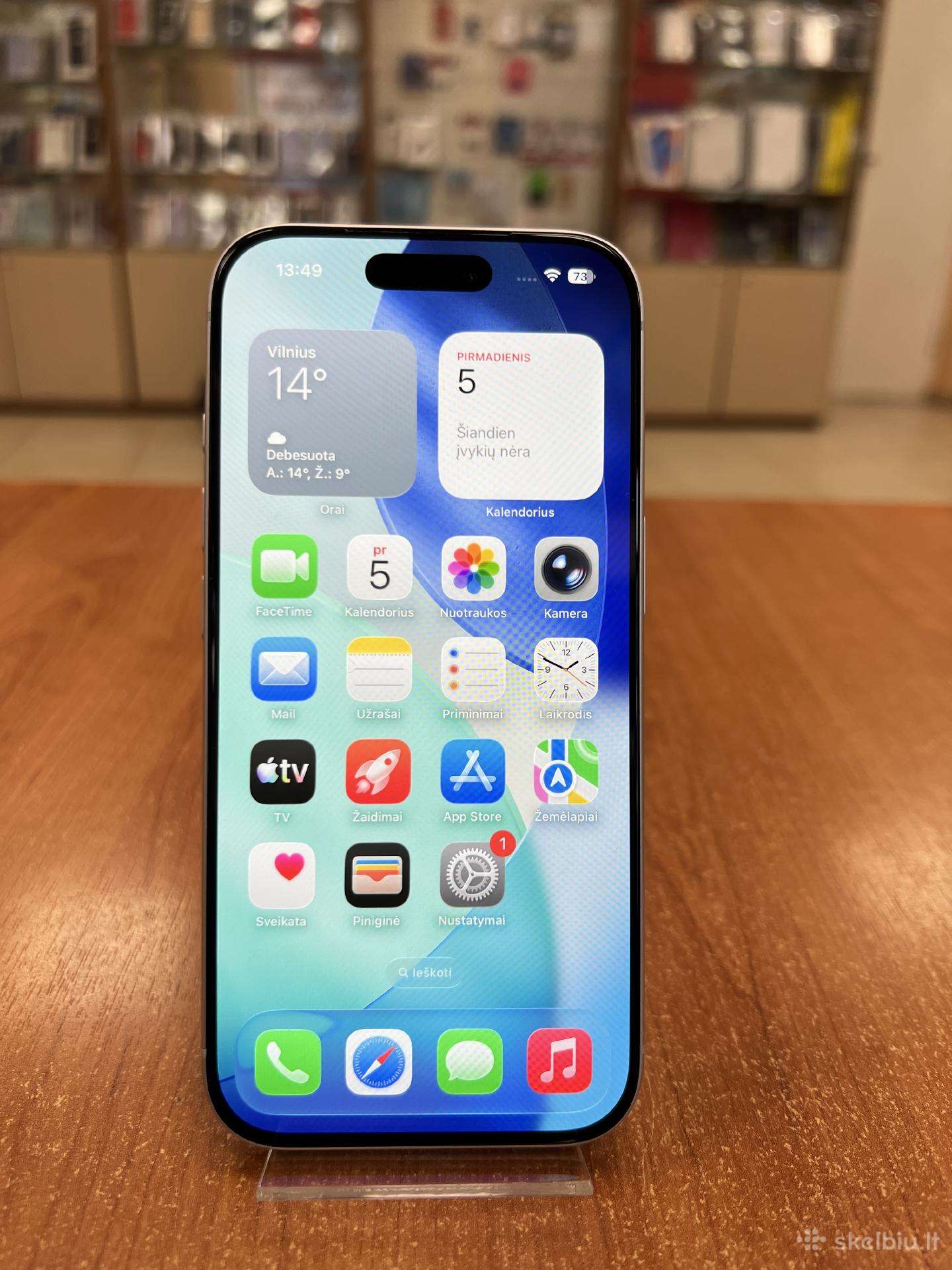 Apple iPhone 17 Pro 256 GB (Naudotas)