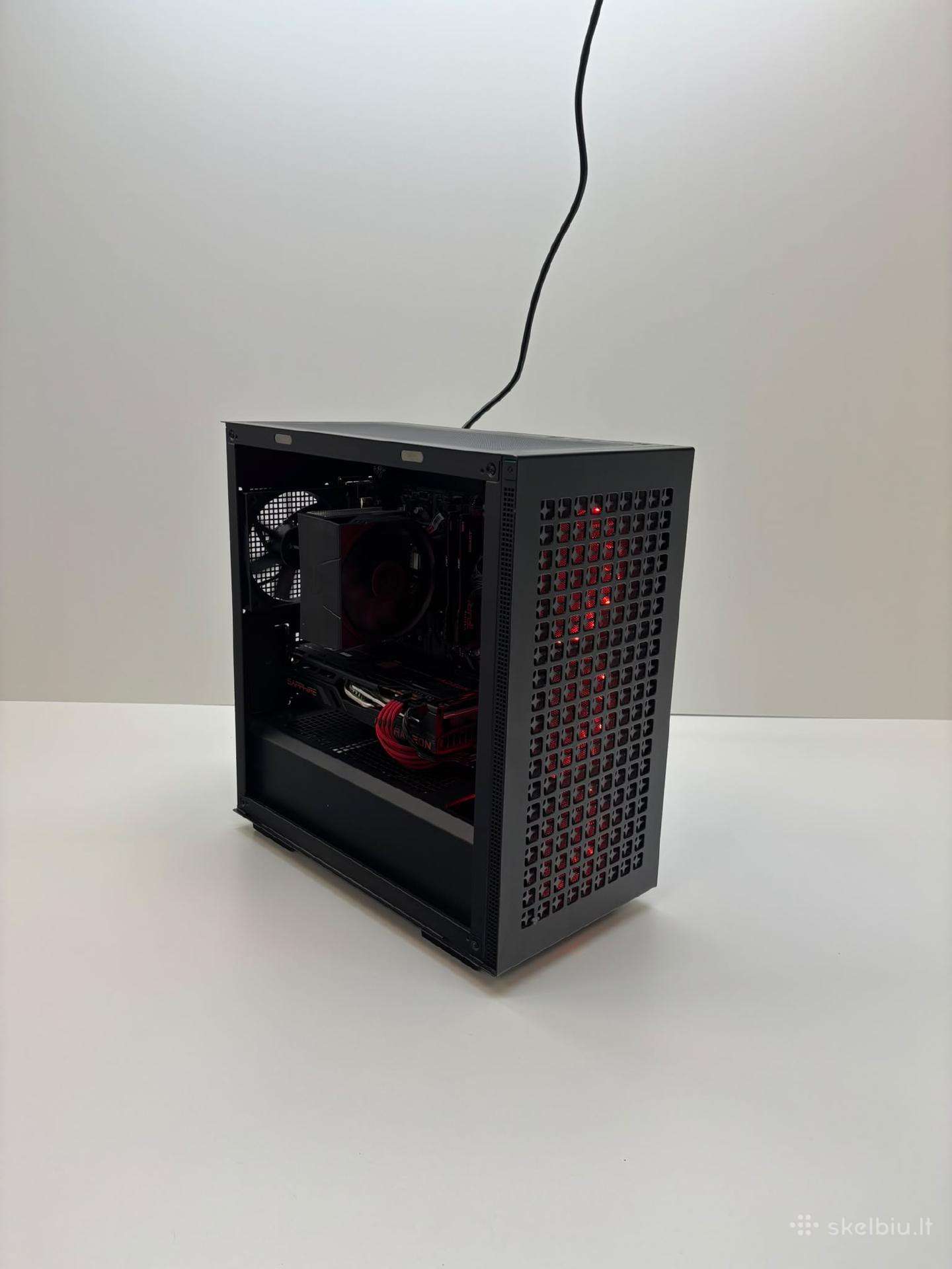 Stacionarius komiuteris Ryzen 5 5600 16gb 6700xt
