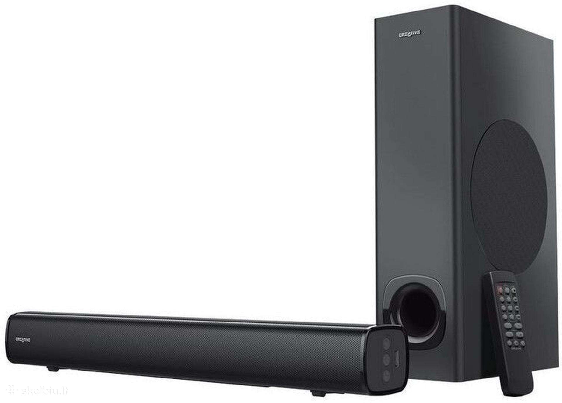 Soundbar sistema Creative Stage 2.1, juoda sp.*
