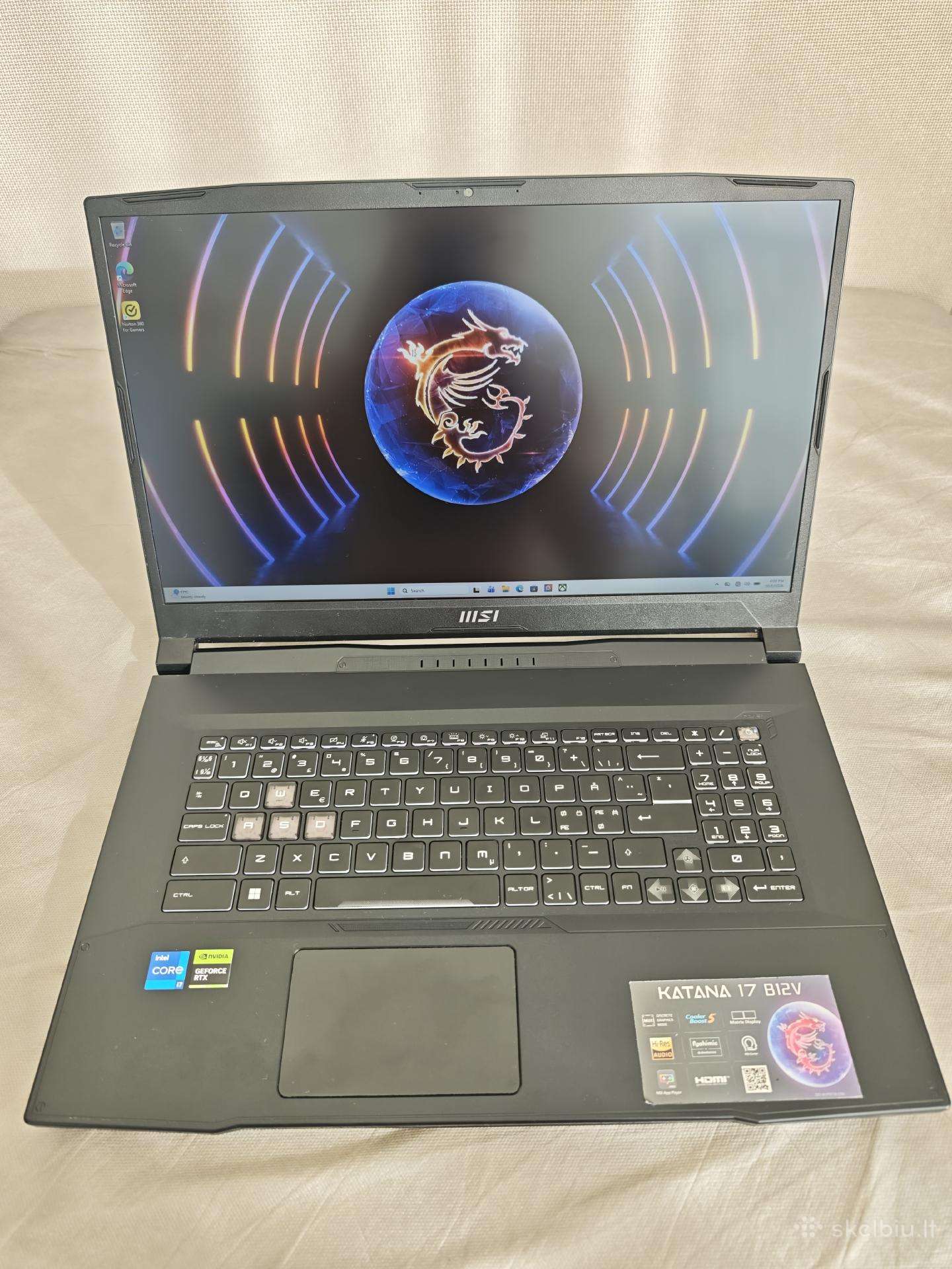 Msi Katana 17, i7, Rtx 4060