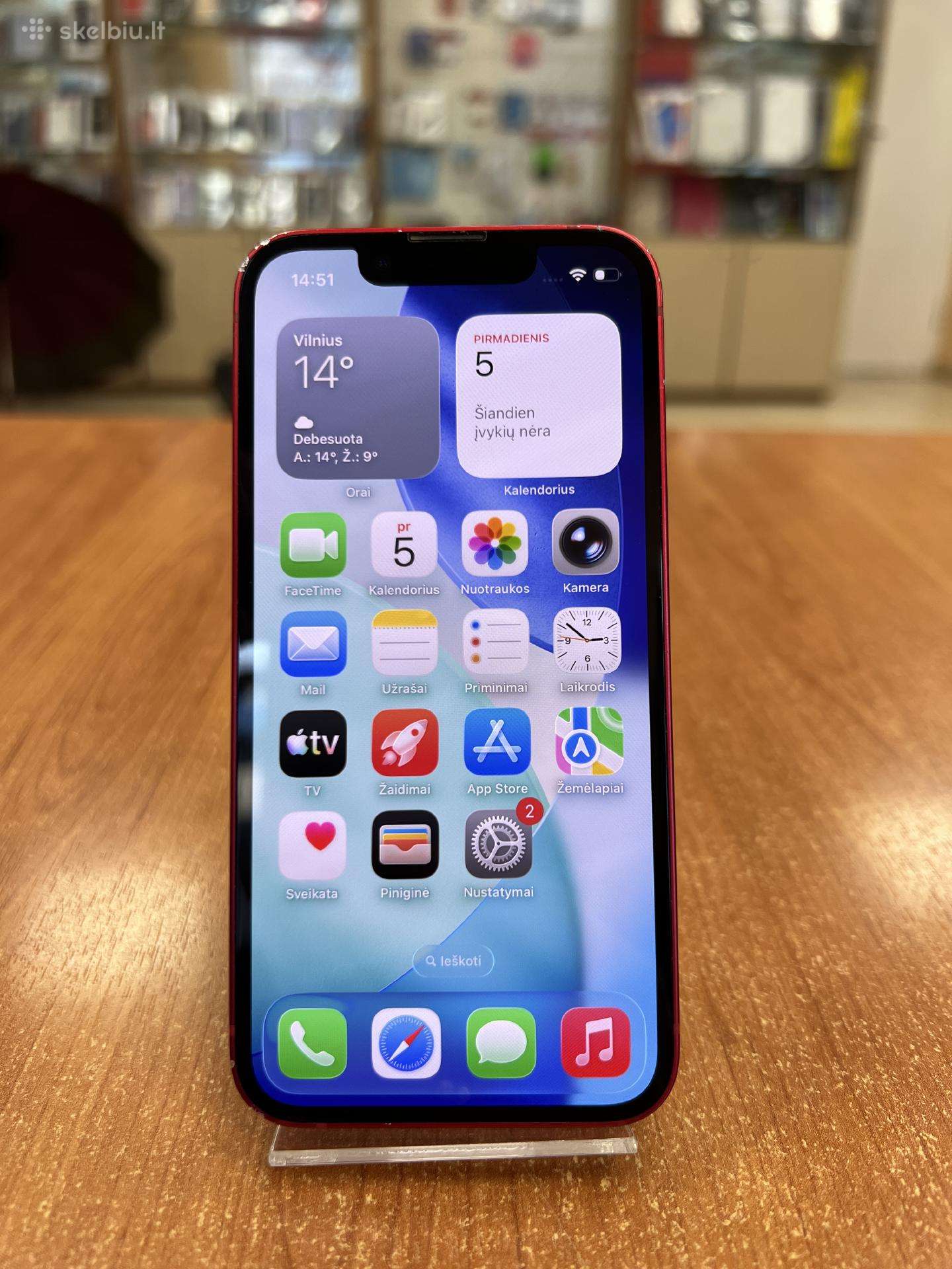 Apple iPhone 13 Mini 128 GB (Naudotas)