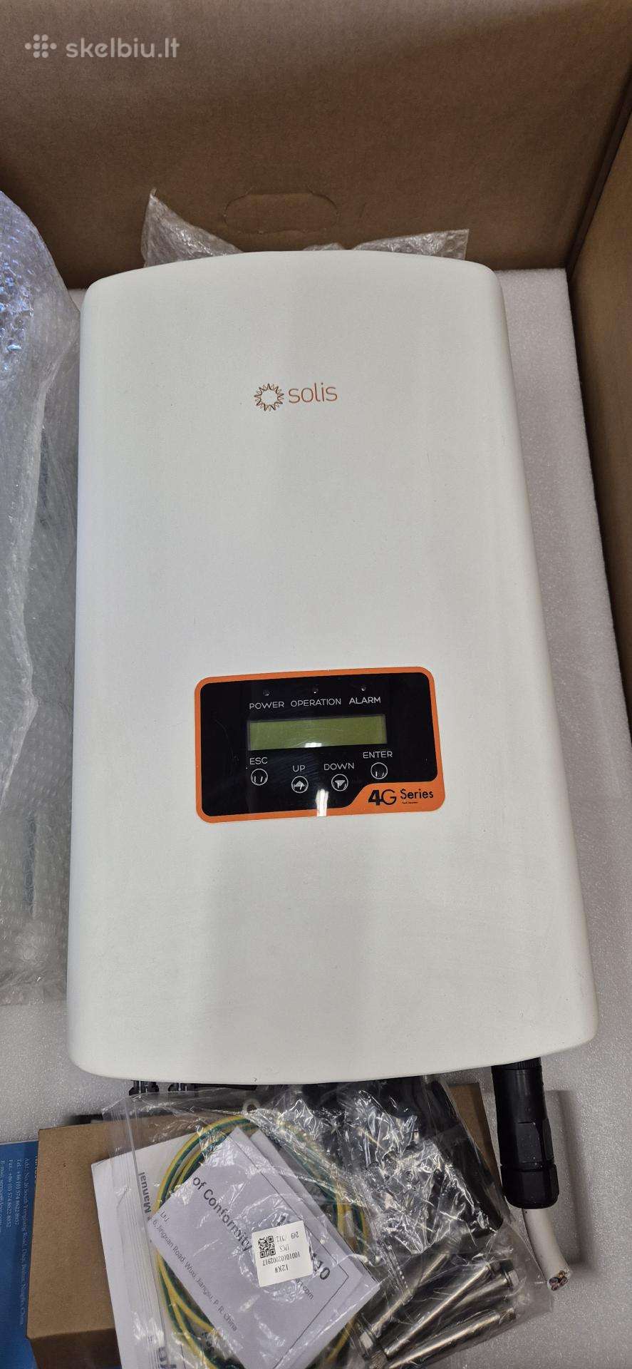Solis s4 inverteris 12kw