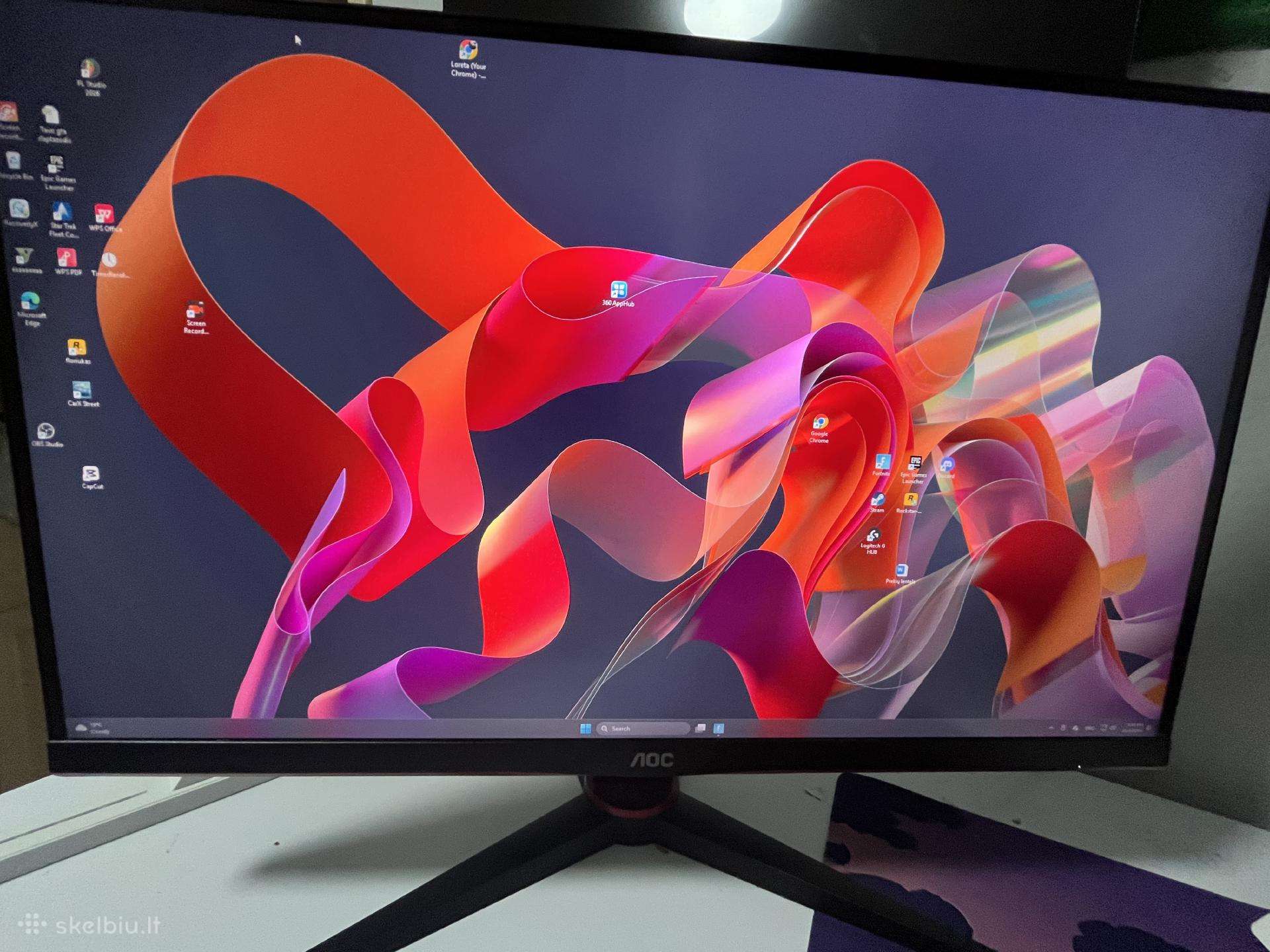Aoc Gaming monitoriusparduodamas puikios būkles