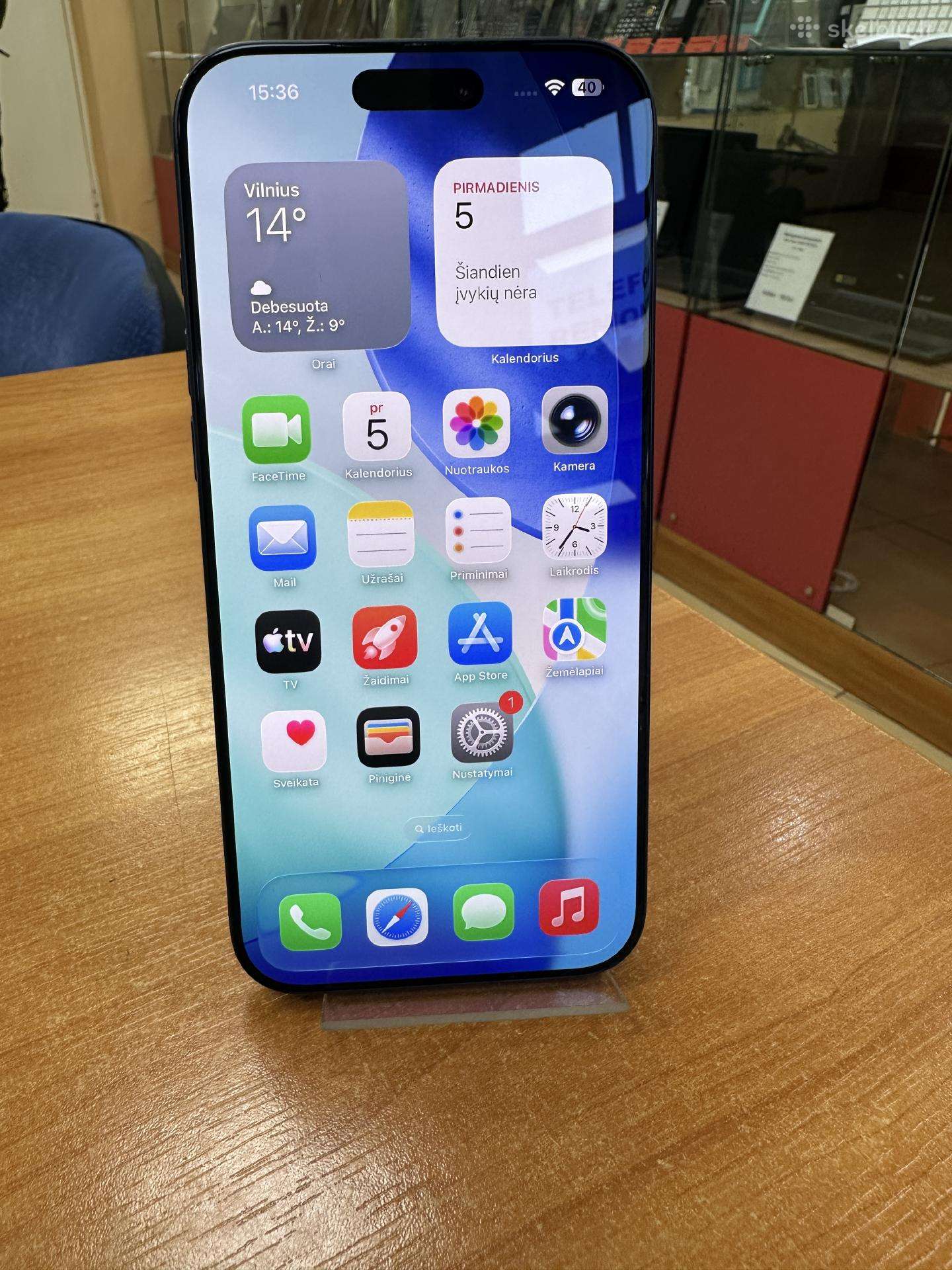 Apple iPhone 17 Pro Max 256 GB (Naudotas)