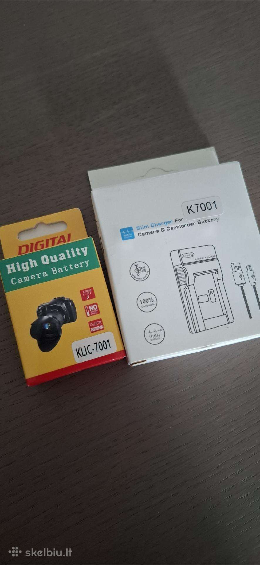 Kodak fotoaparato baterija
