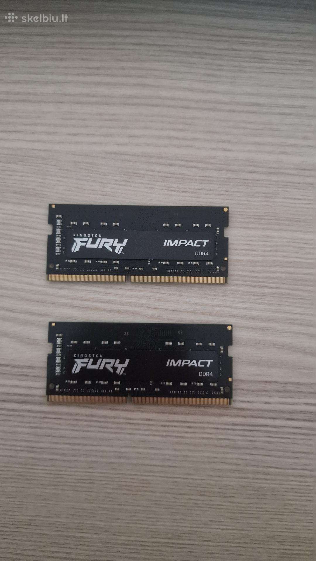 Sodimm Kingston Fury Impact 2x16 GB 3200mhz Ddr4