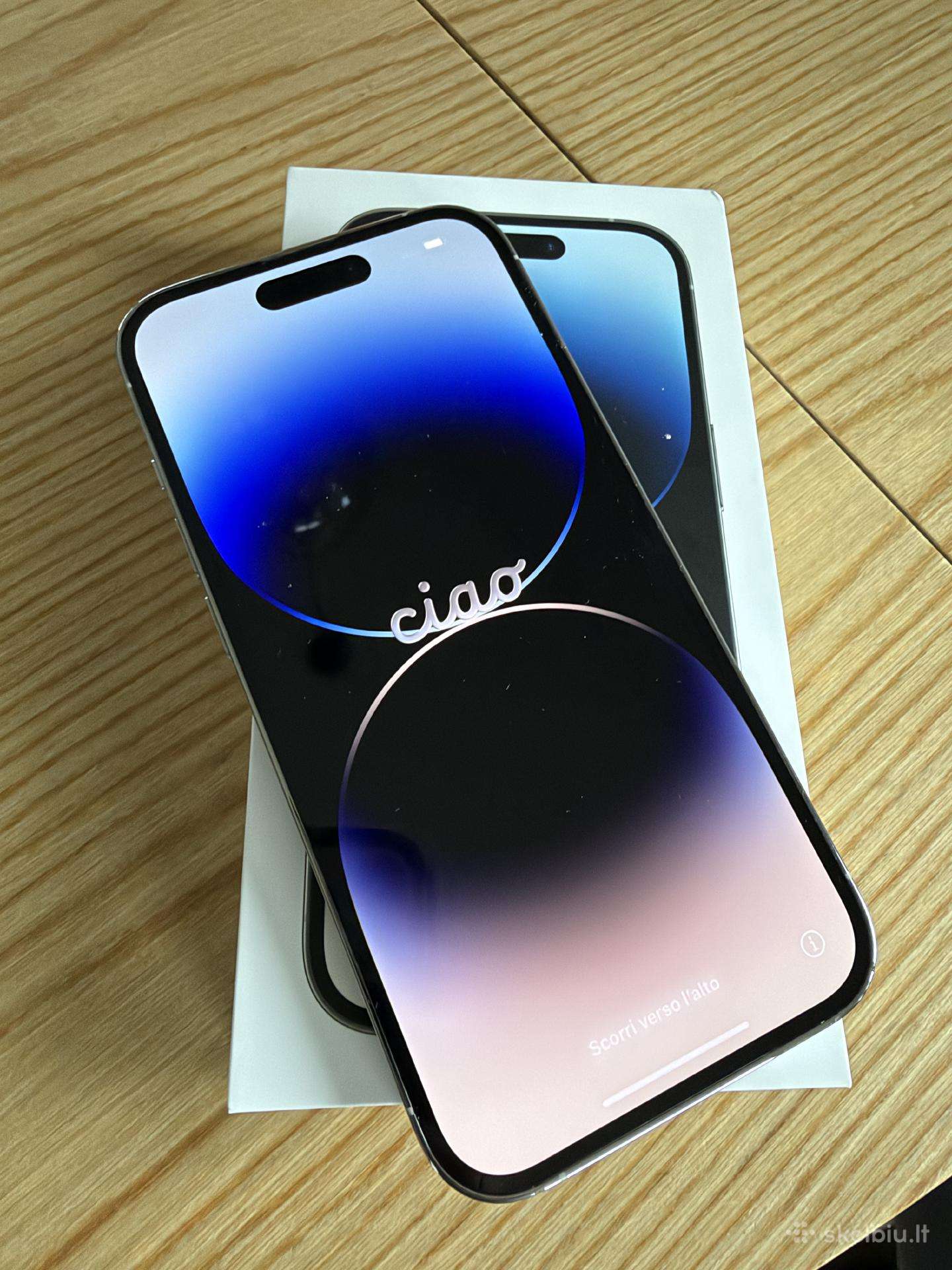 Parduodamas iPhone 14pro 128gb talpos