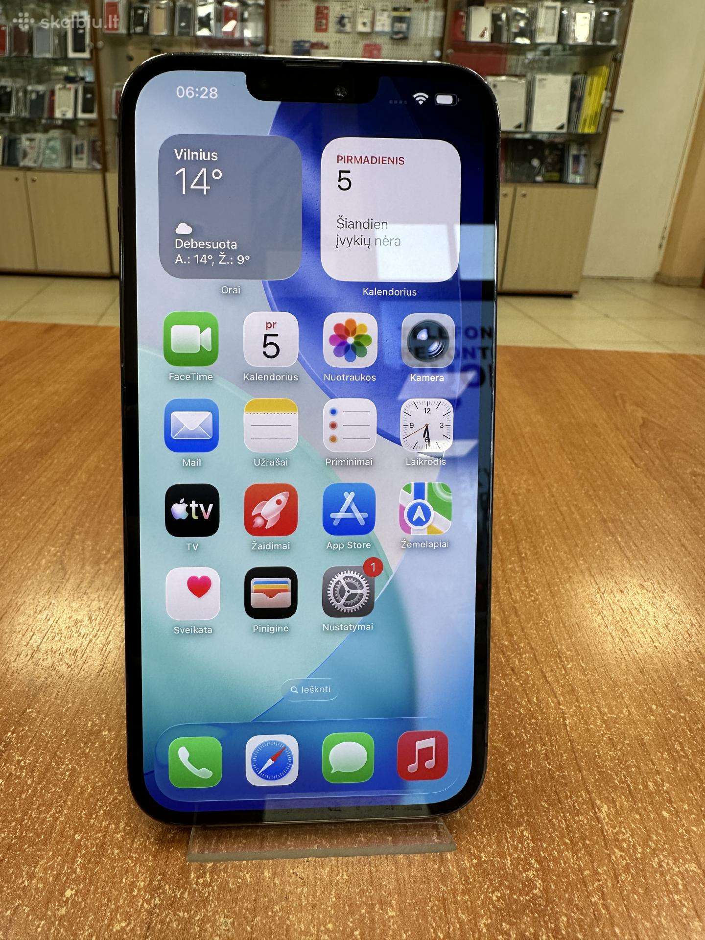 Apple iPhone 13 Pro Max 128 GB (Naudotas)
