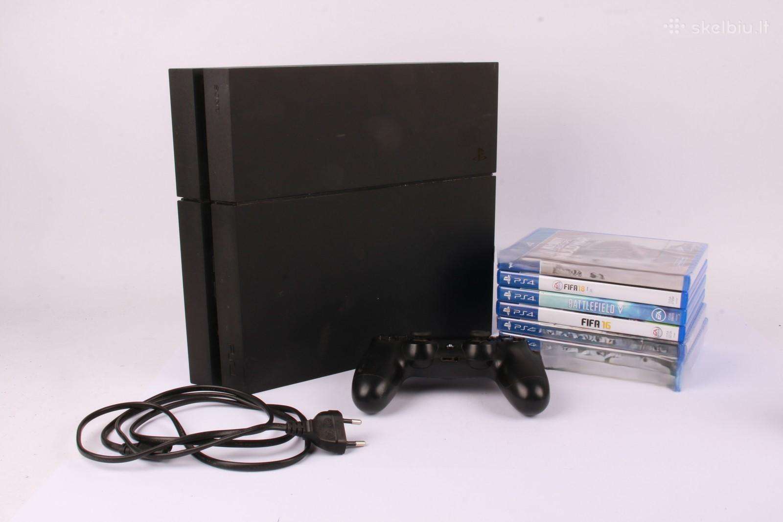 Sony Ps4 su 3 zaidimais