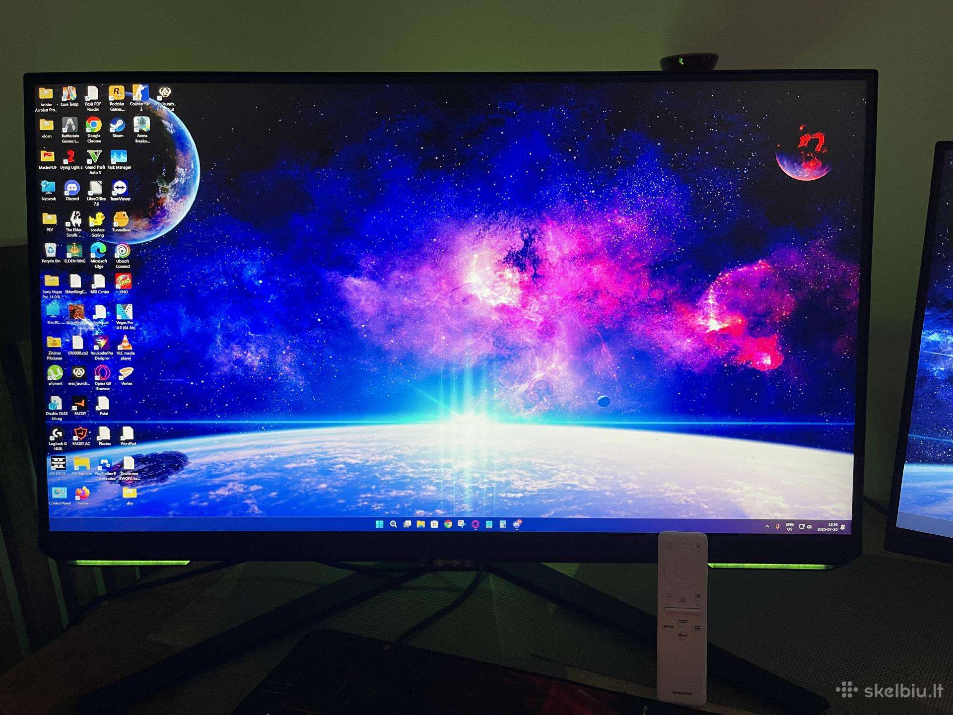 Monitorius Samsung G7 G70 4k
