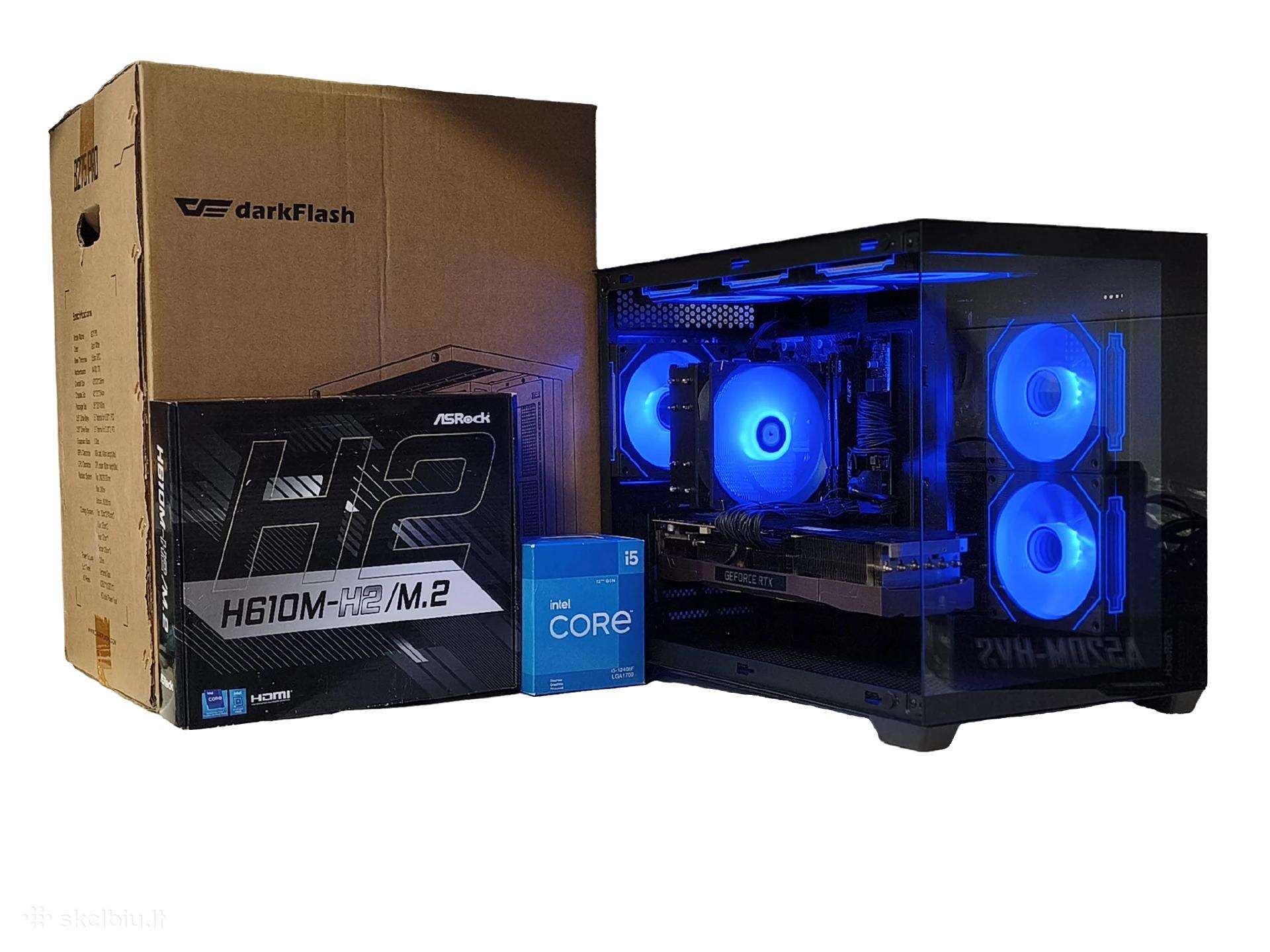 Intel i5 12400 Rtx 3070ti 8gb RAM 16gb 3200 Mts