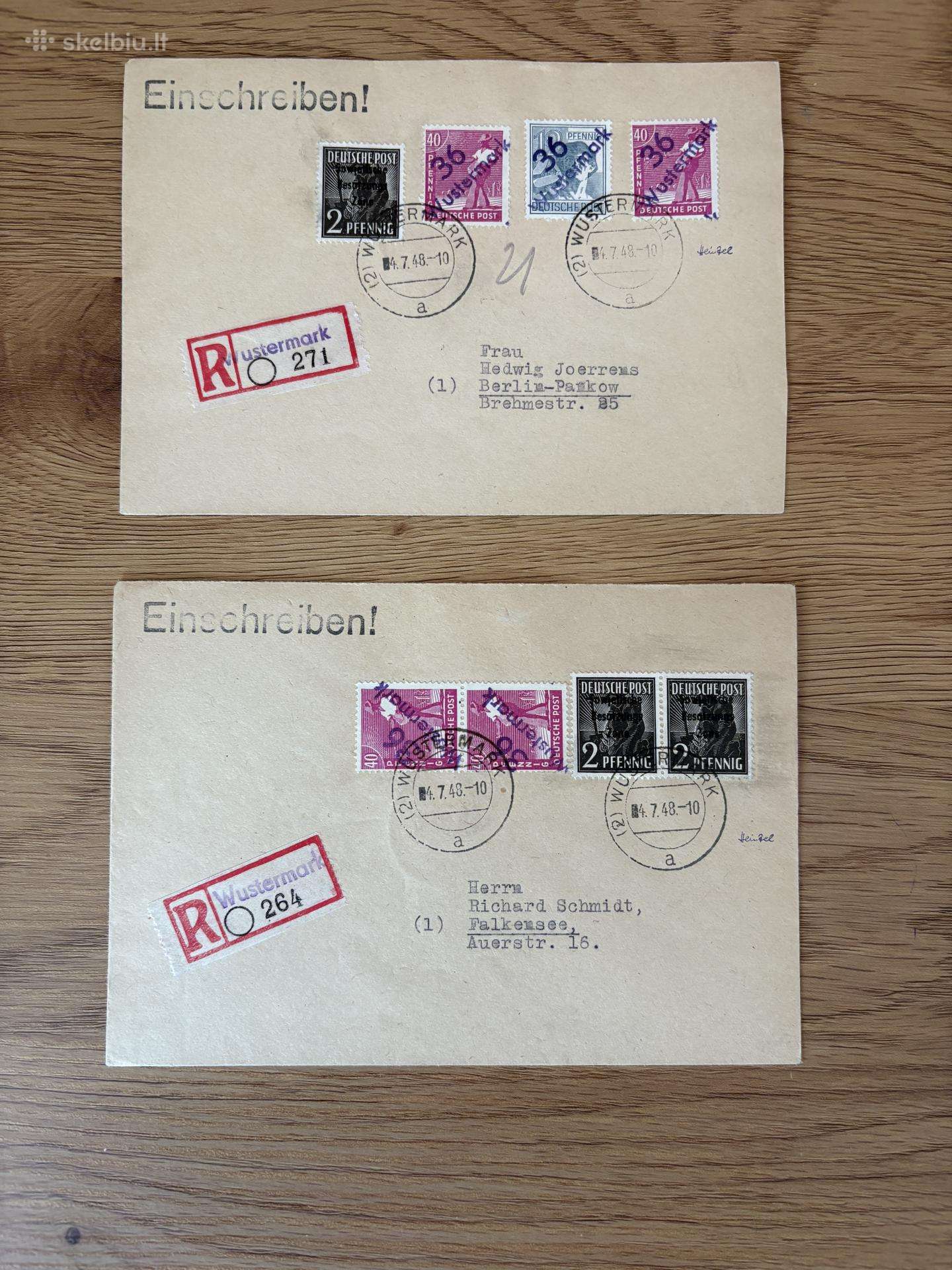 Sovietų Sąjungos Vokietijos zonos laiškai