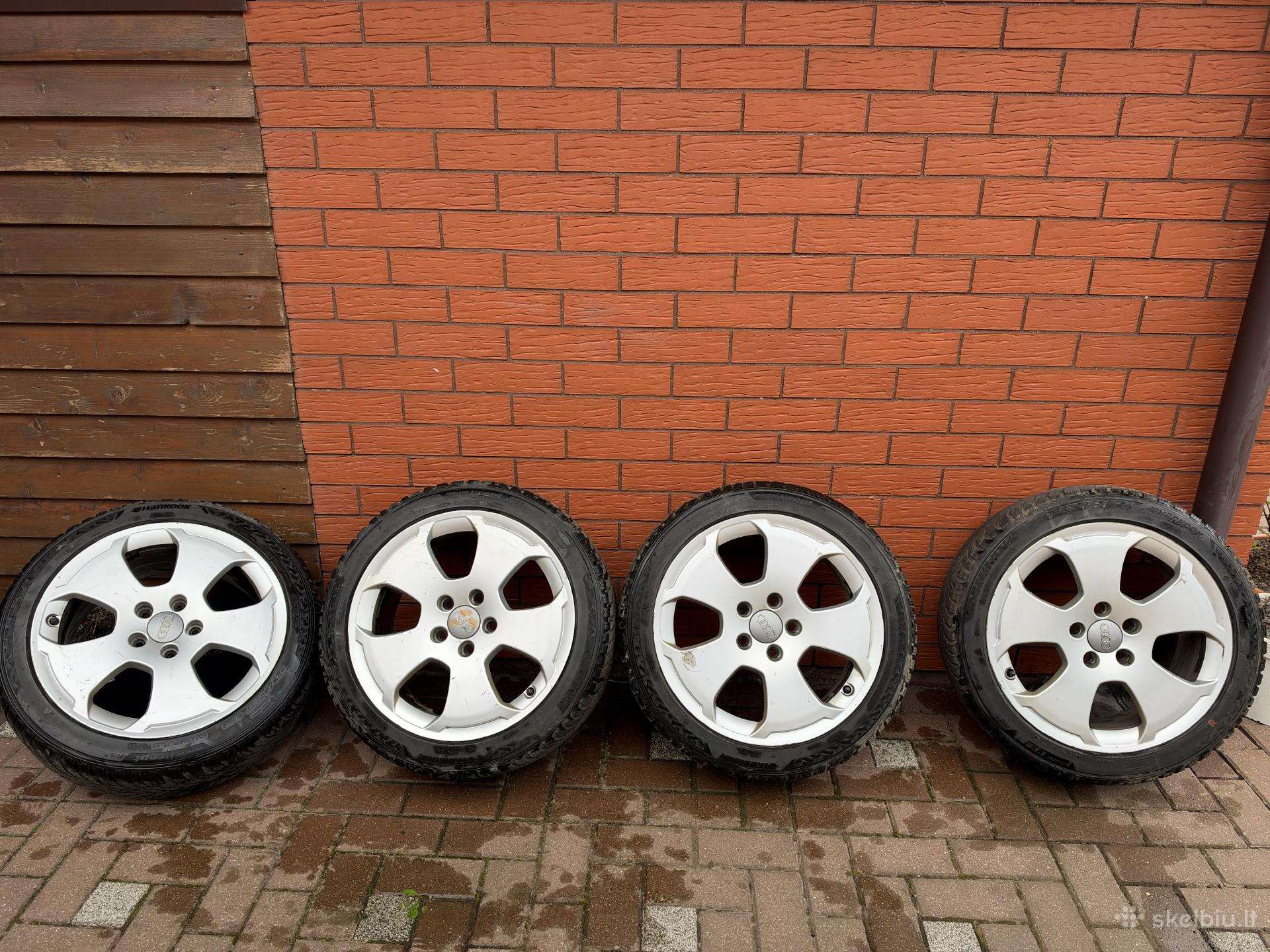Žieminės padangos Hankook su Audi A3 ratlankiais.