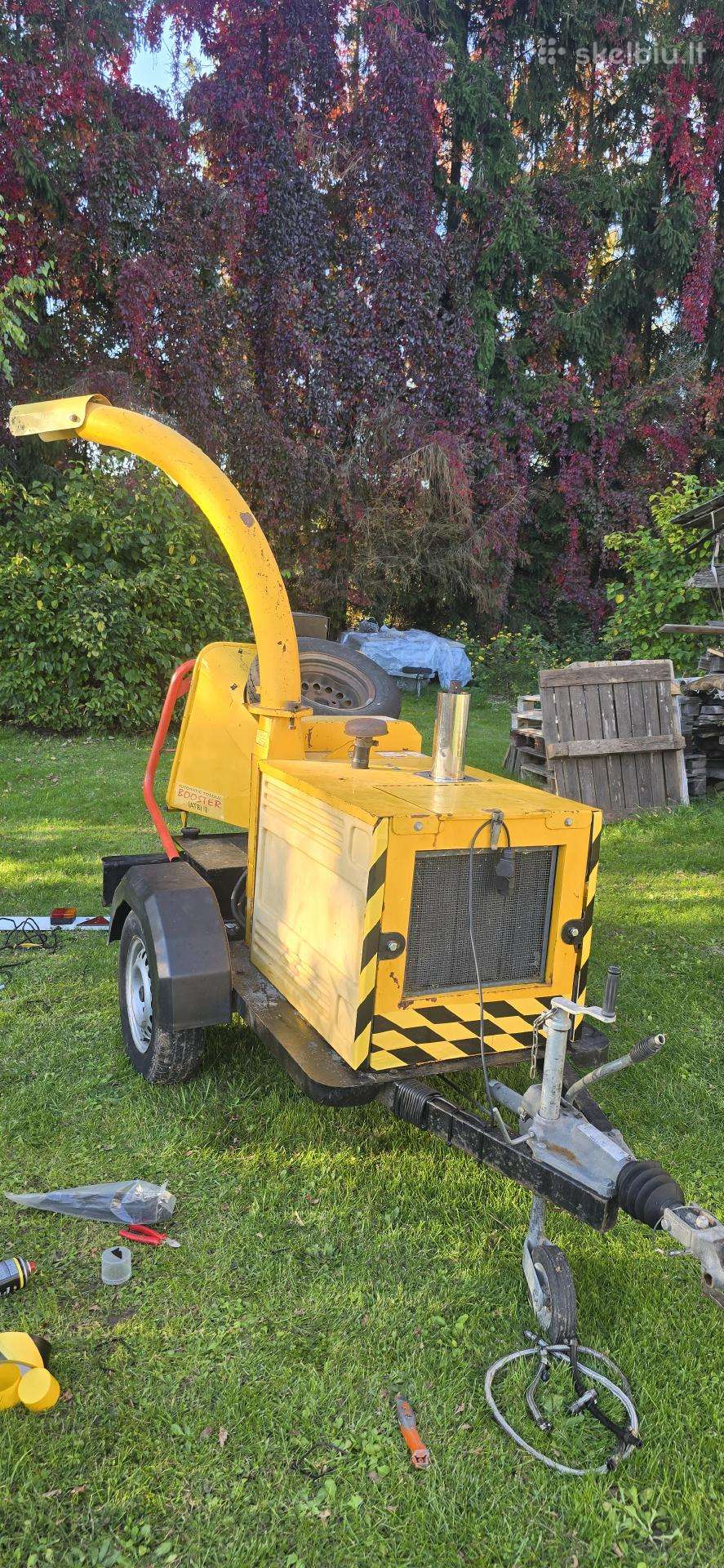 Šakų smulkintuvas timberwolf tw150