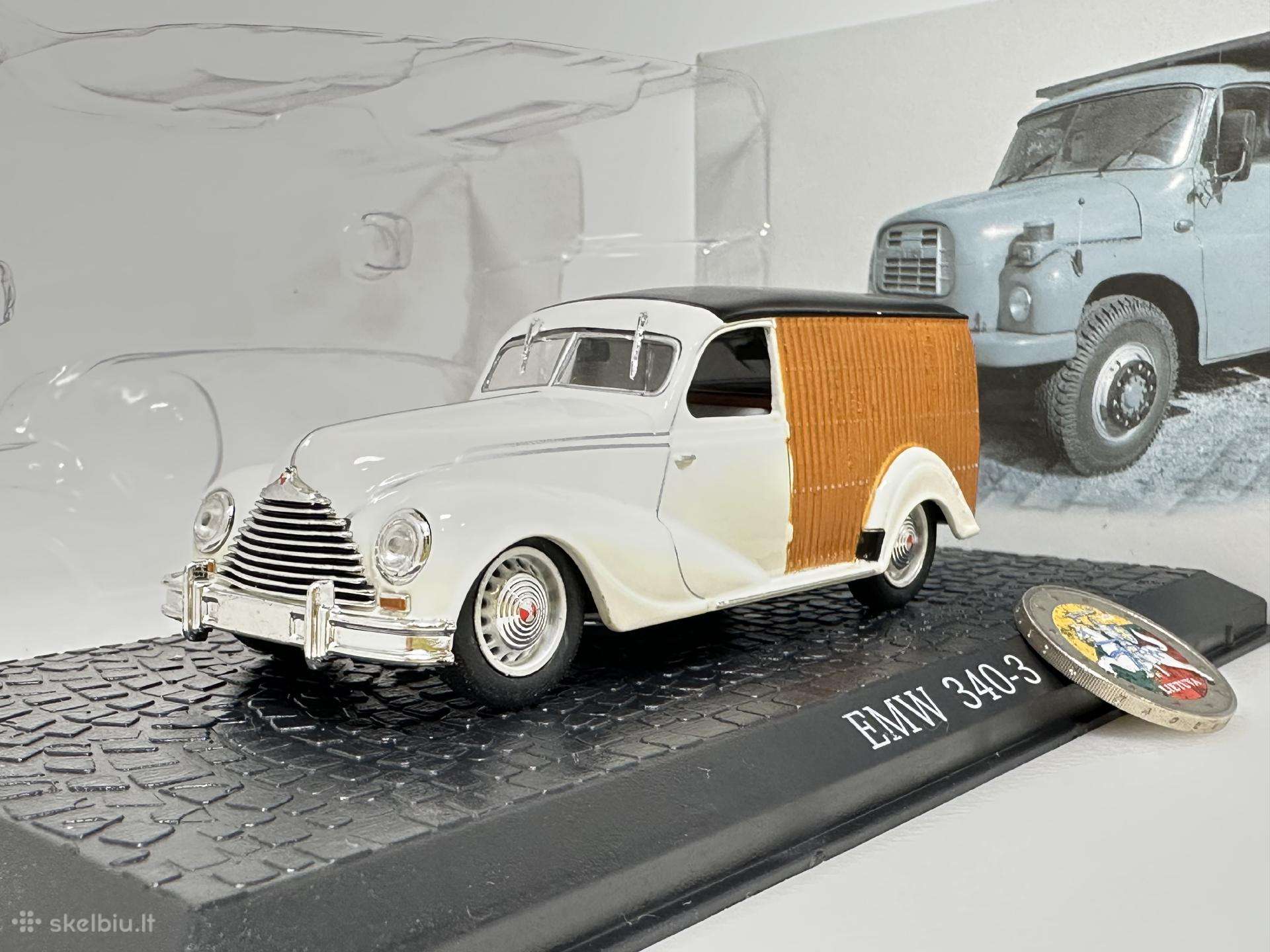 Emw 340 Kombi (Bmw) balta/ruda 1:43 Atlas