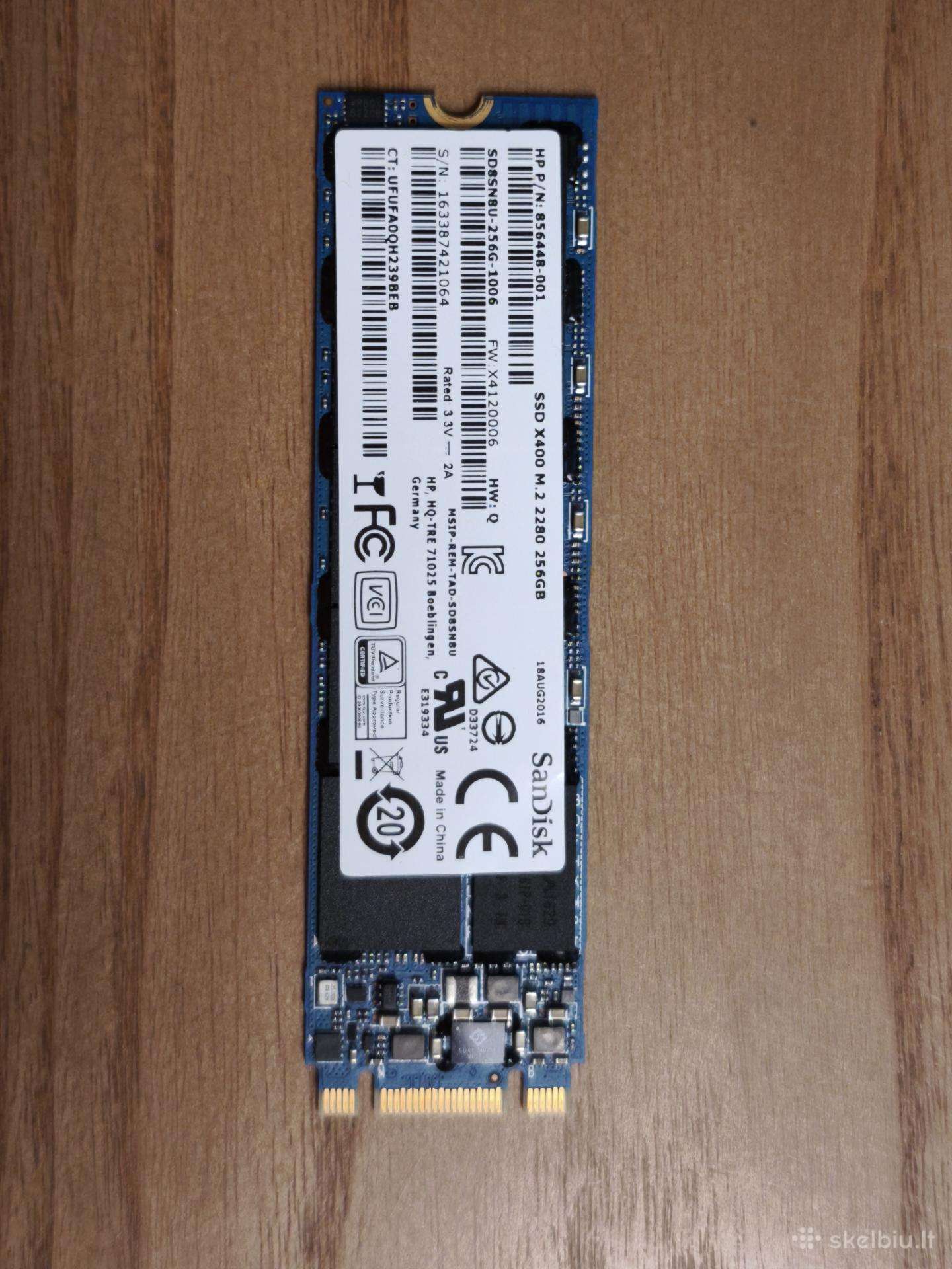 M2 SSD 256gb