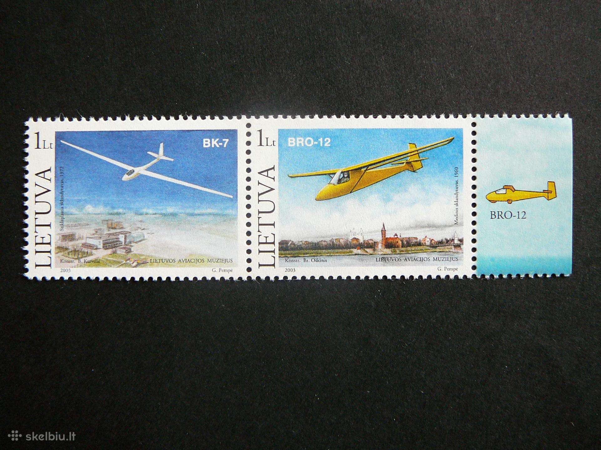 Lektuvai Lietuva 2003 Mnh lit833d2