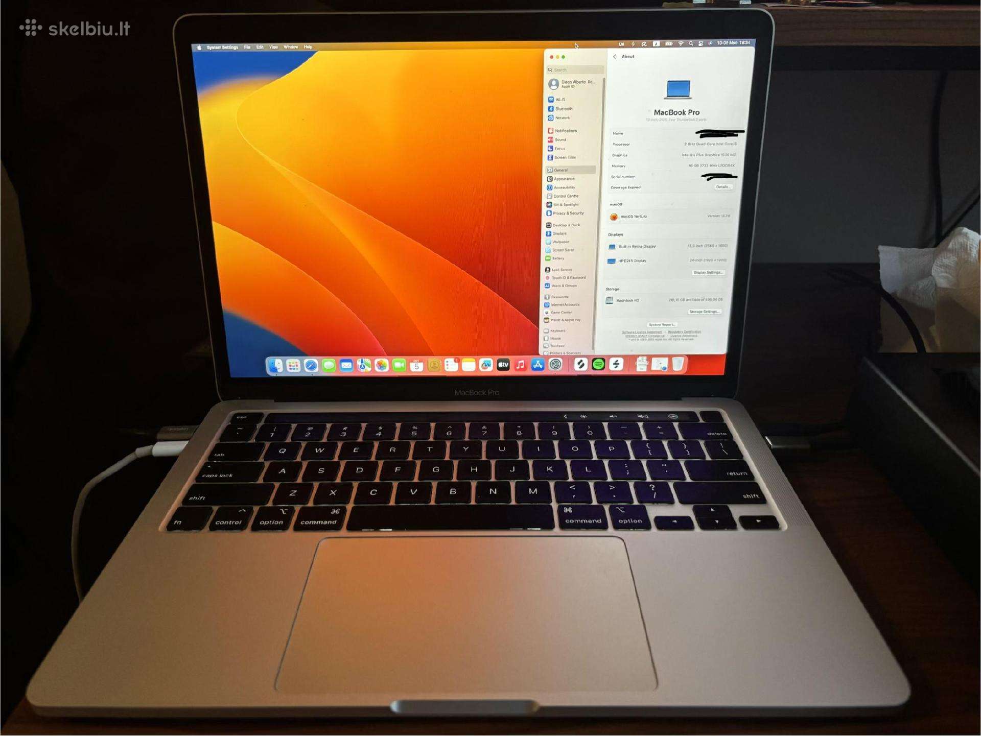 Apple MacBook Pro 13 (2020) i5 2.0ghz 16gb RAM