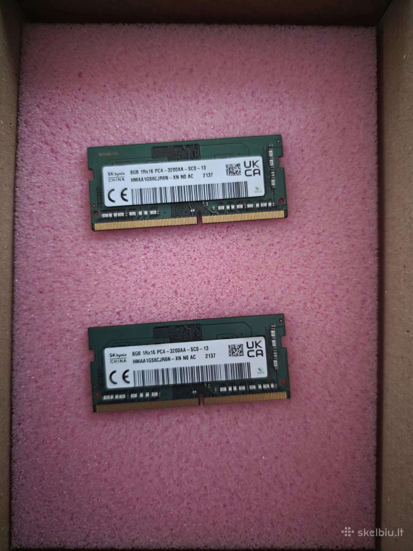 Sk Hynix 16gb (2x8gb) Ddr4 3200mhz Sodimm