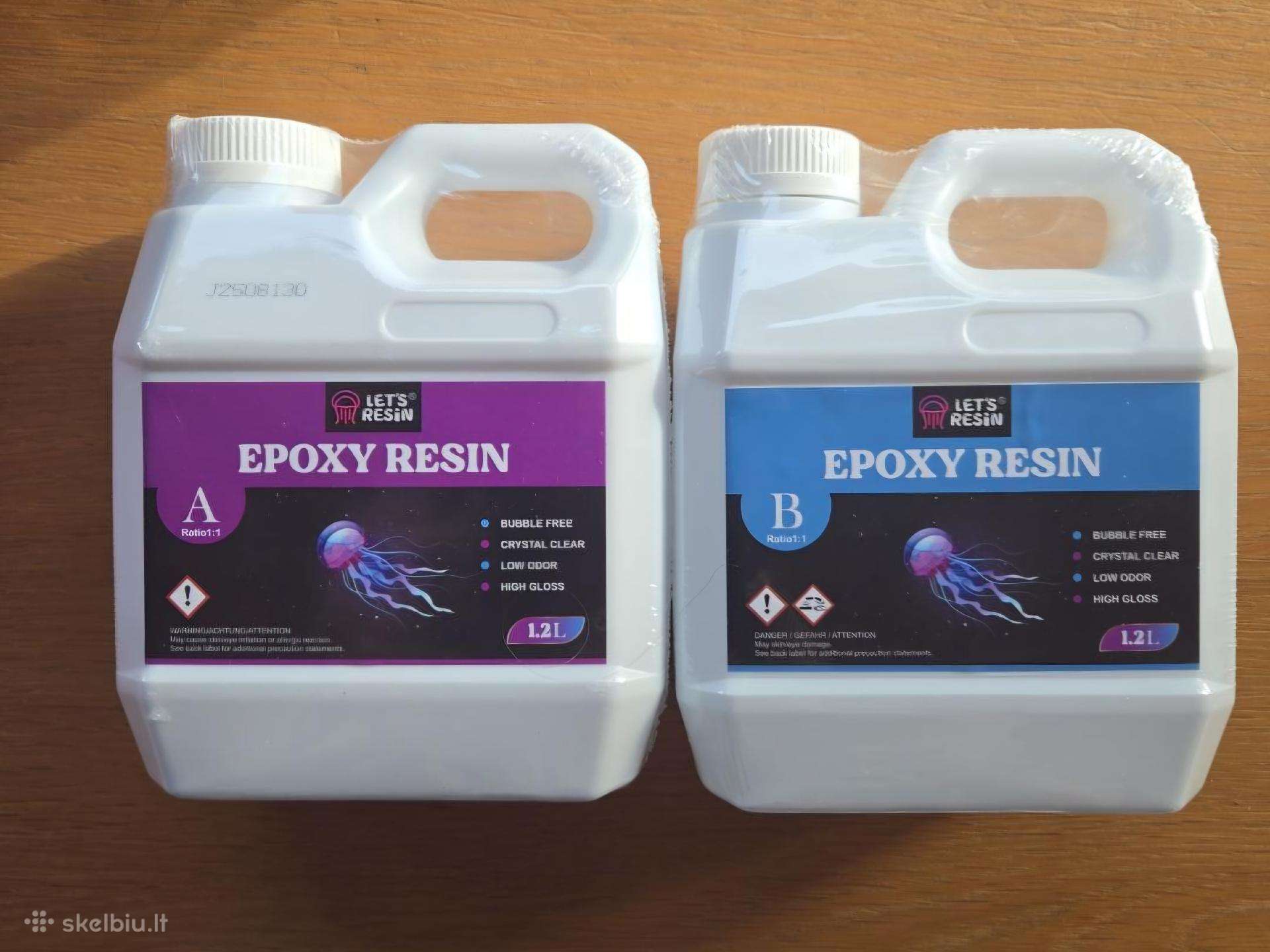 Let's Resin epoksidinės dervos rinkinys 2,4 l