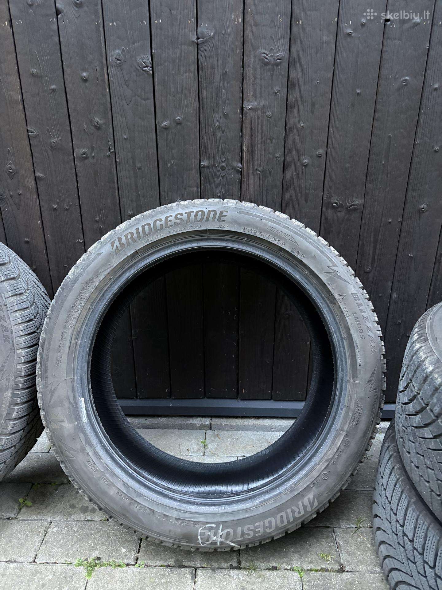 Bridgestone, žieminės 235/45 R18