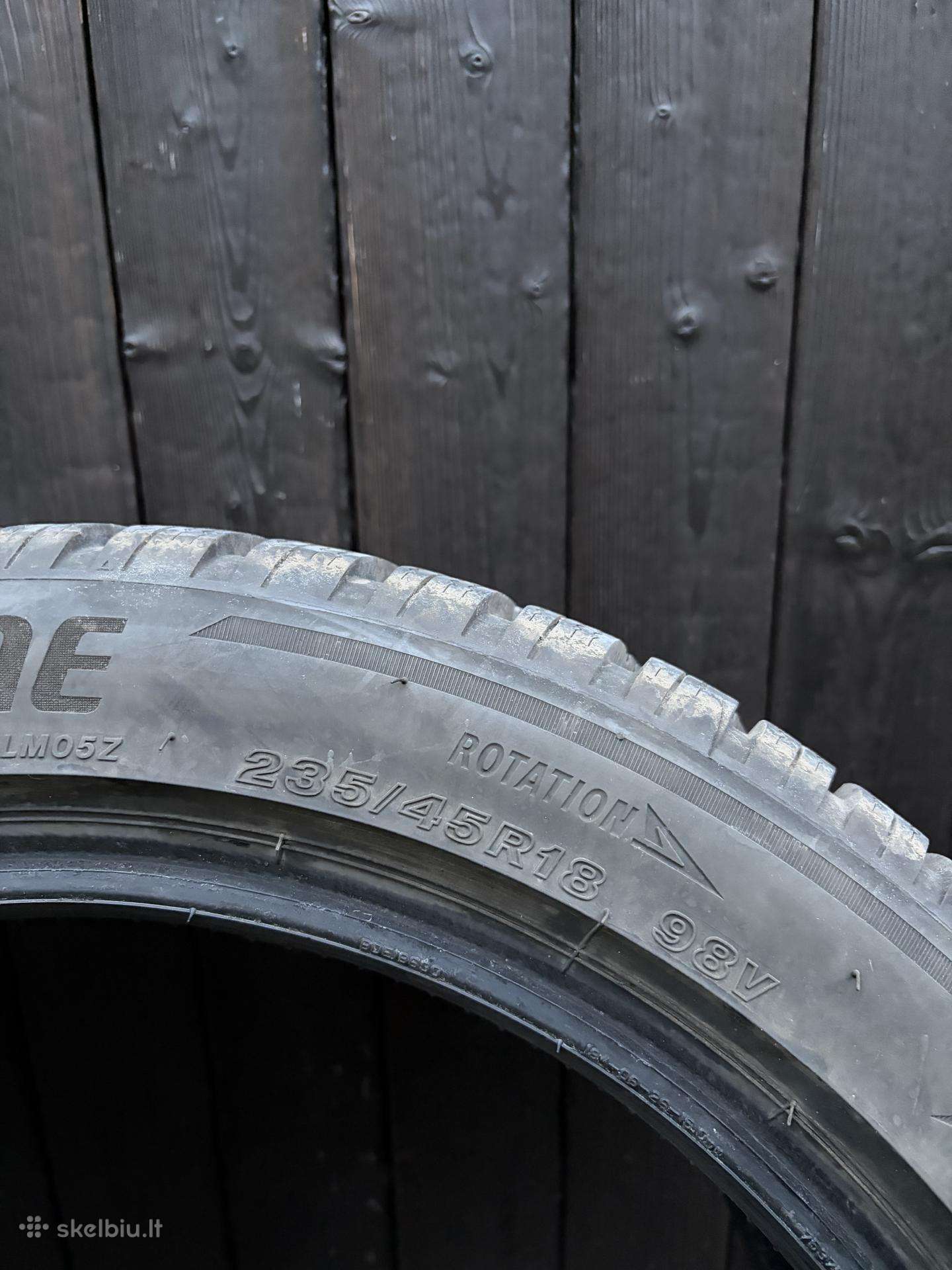 Bridgestone, žieminės 235/45 R18