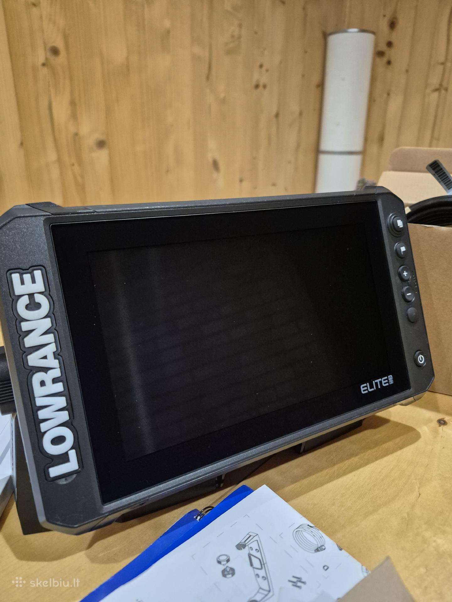 Echolotas Lowrance Elite-9 FS su Active 3 in 1