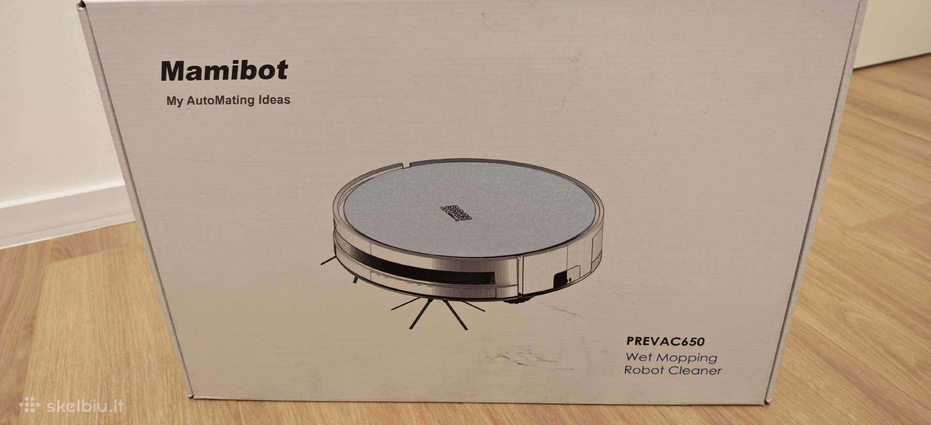 Kaip naujas robotas siurblys Mamibot prevac 650