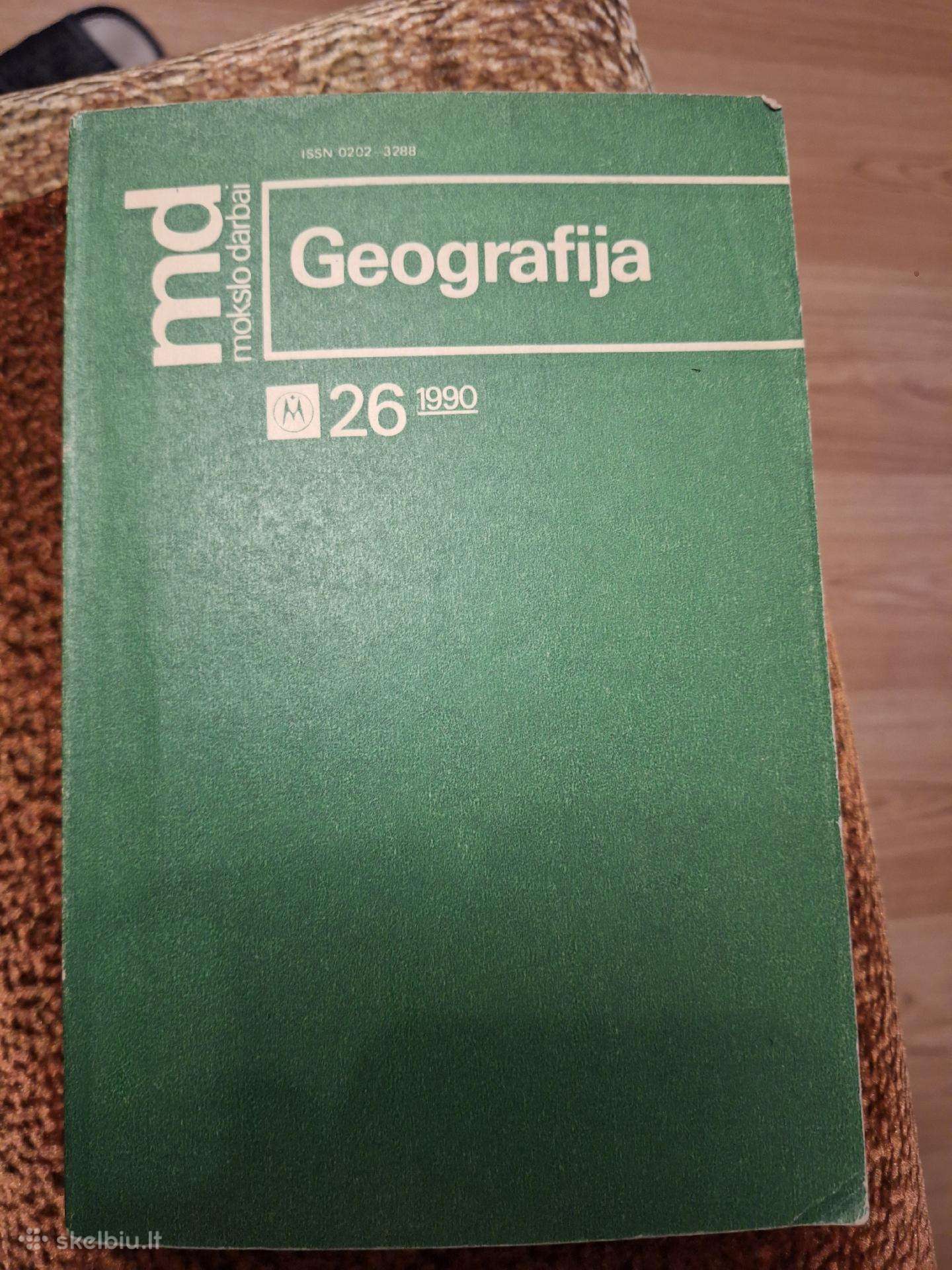 Mokslo darbai. Geografija 1990/26