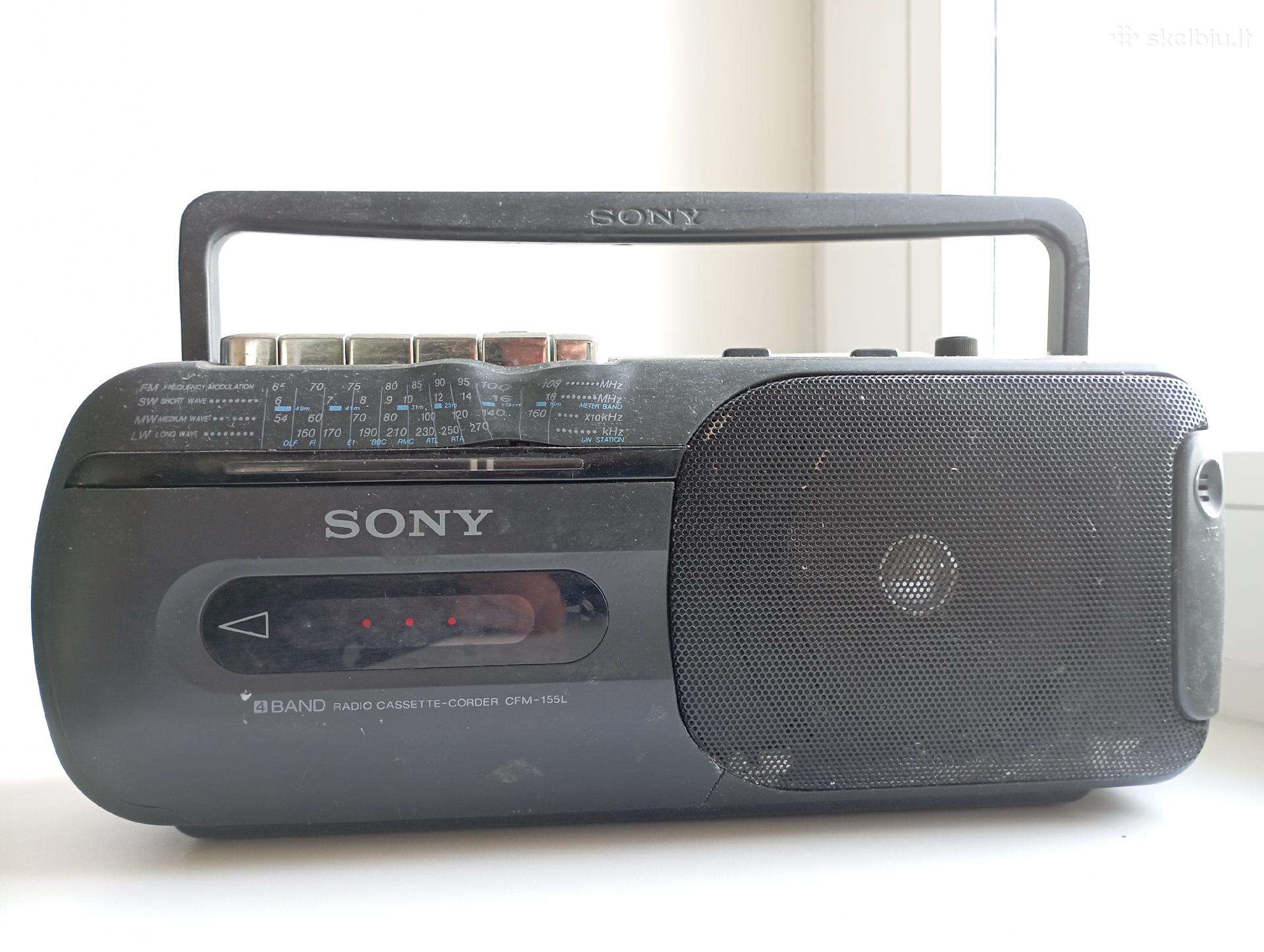 Retro magnetola Sony Cfm-155l