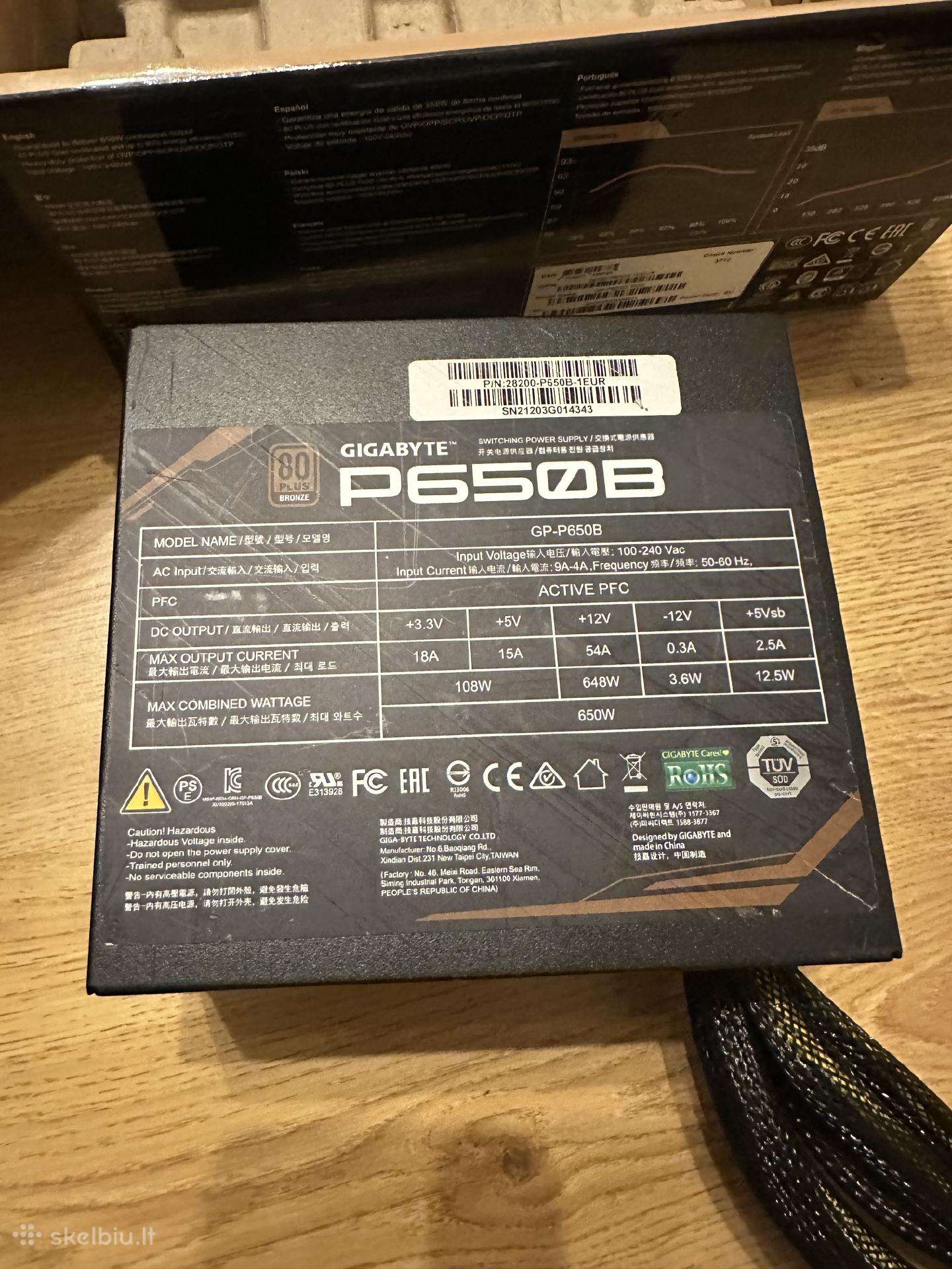 Gigabyte p650b