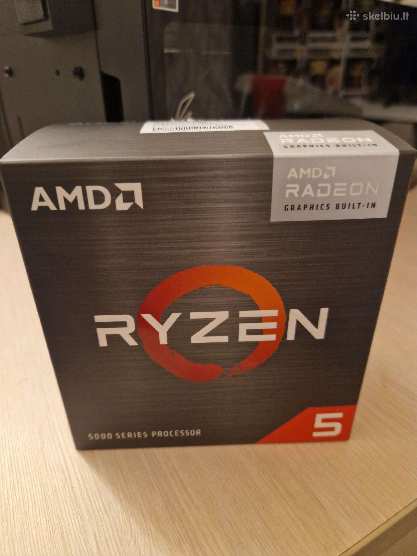 Amd Ryzen 5 5600g su integruota grafika